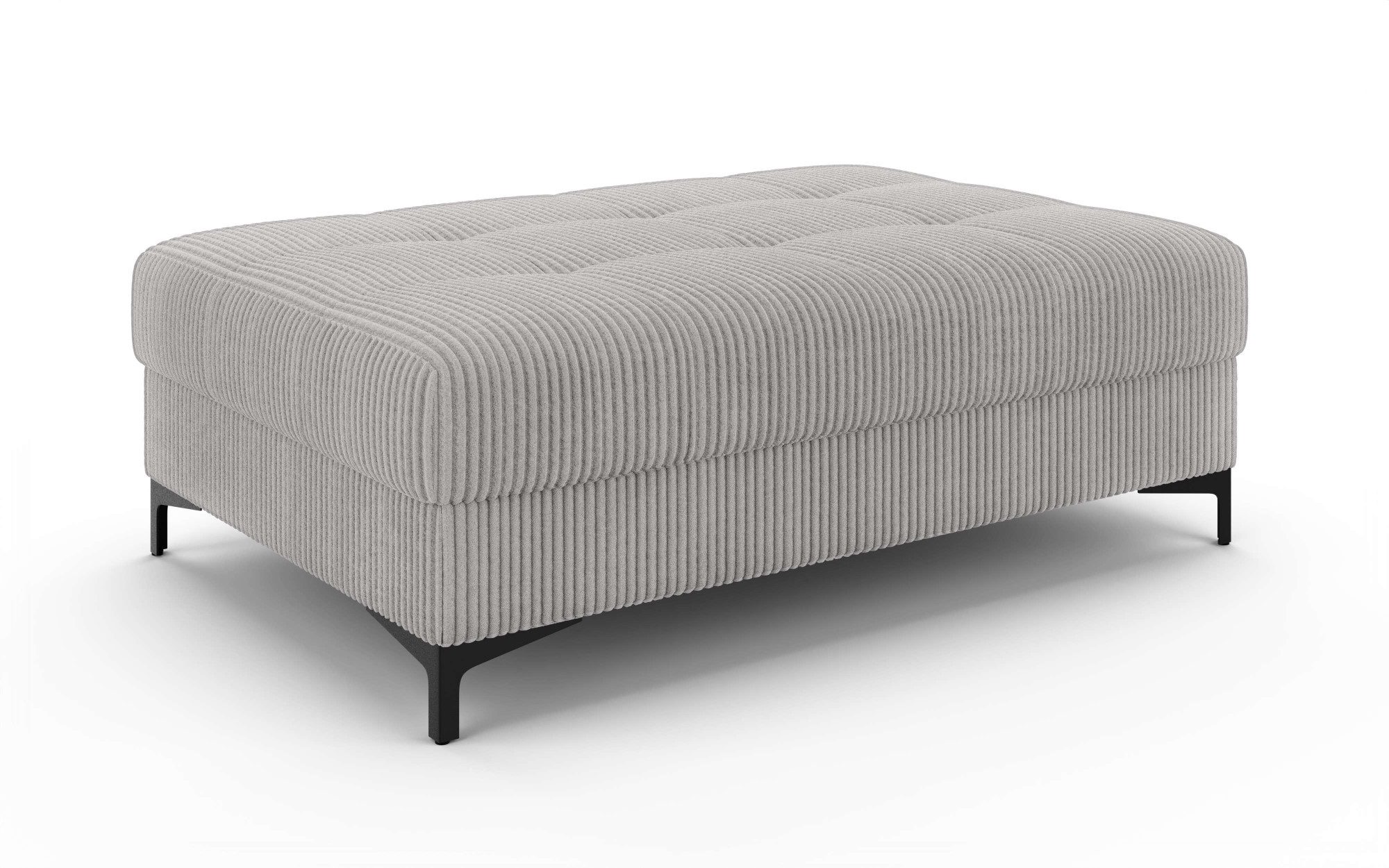 OTTO home Polsterhocker LEEVKE Sitzhocker passend zum Sofa, Breite 115 cm, günstig online kaufen