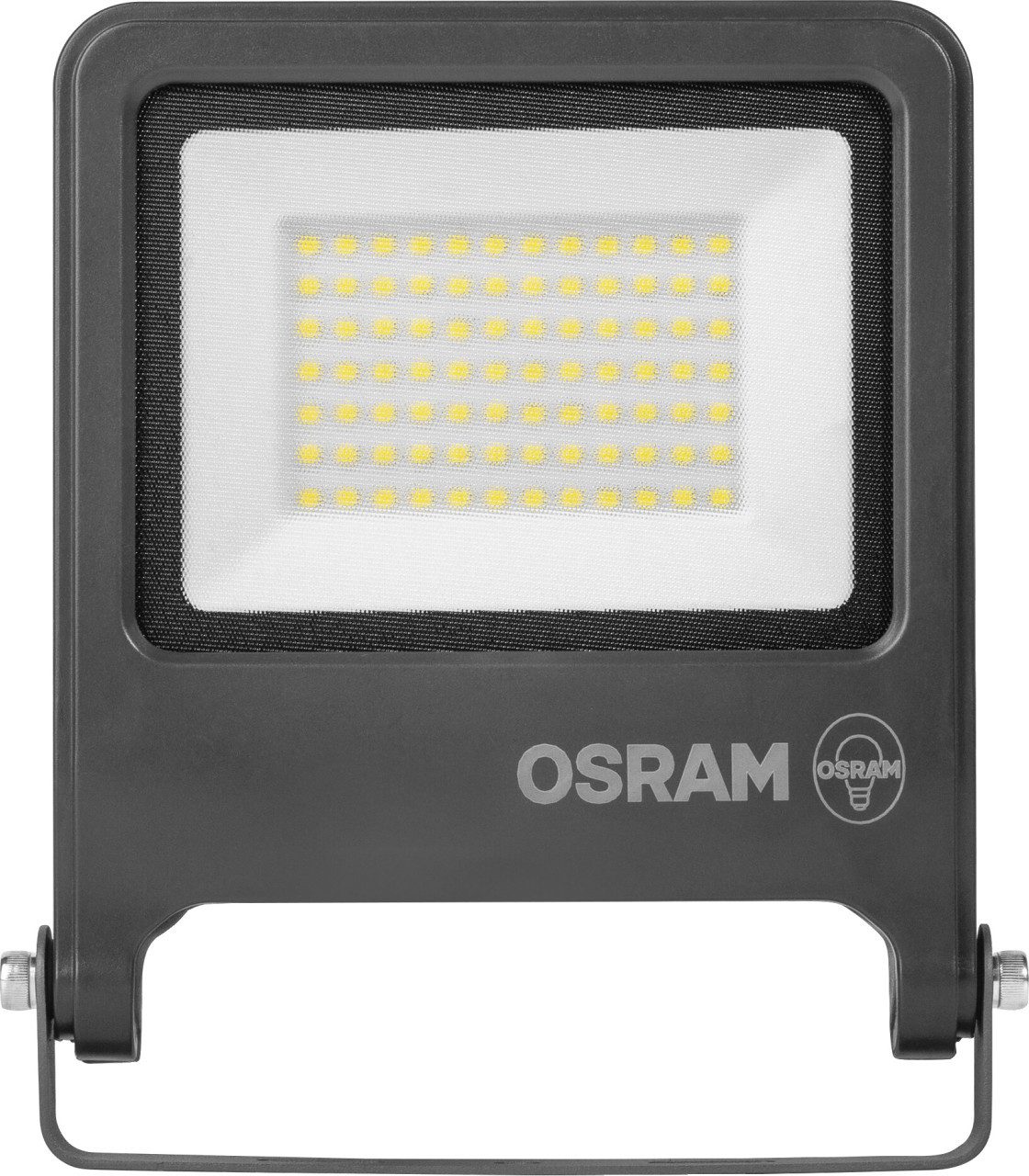 Osram Außen-Wandleuchte Osram Außenleuchte Endura Flood 50W PCR dunkelgrau, Inkl. Leuchtmittel, Nicht dimmbar ohne Bewegungsmelder