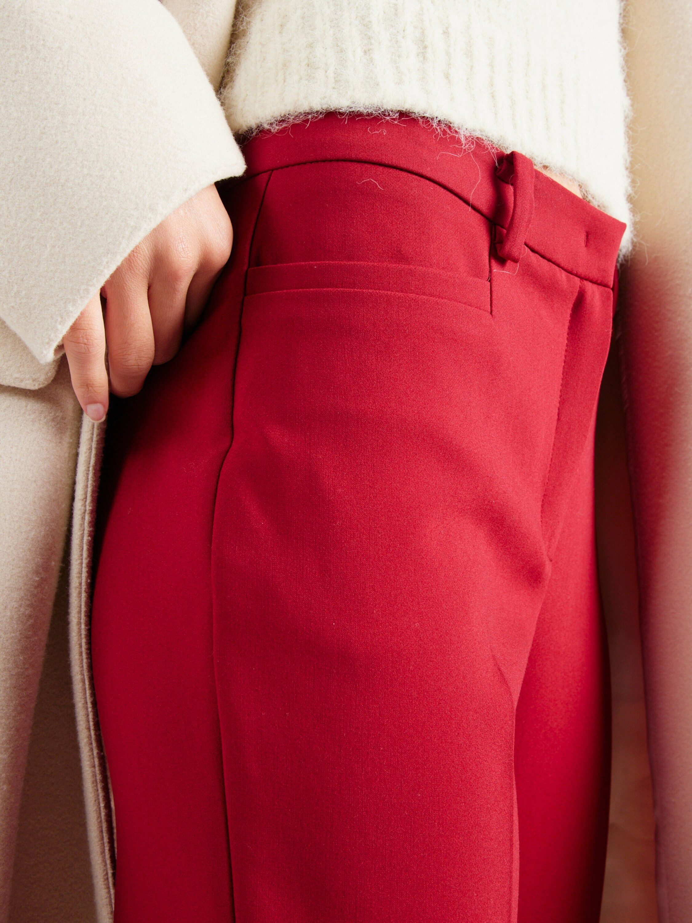 MORE&MORE Bügelfaltenhose HEDY (1-tlg) Falten