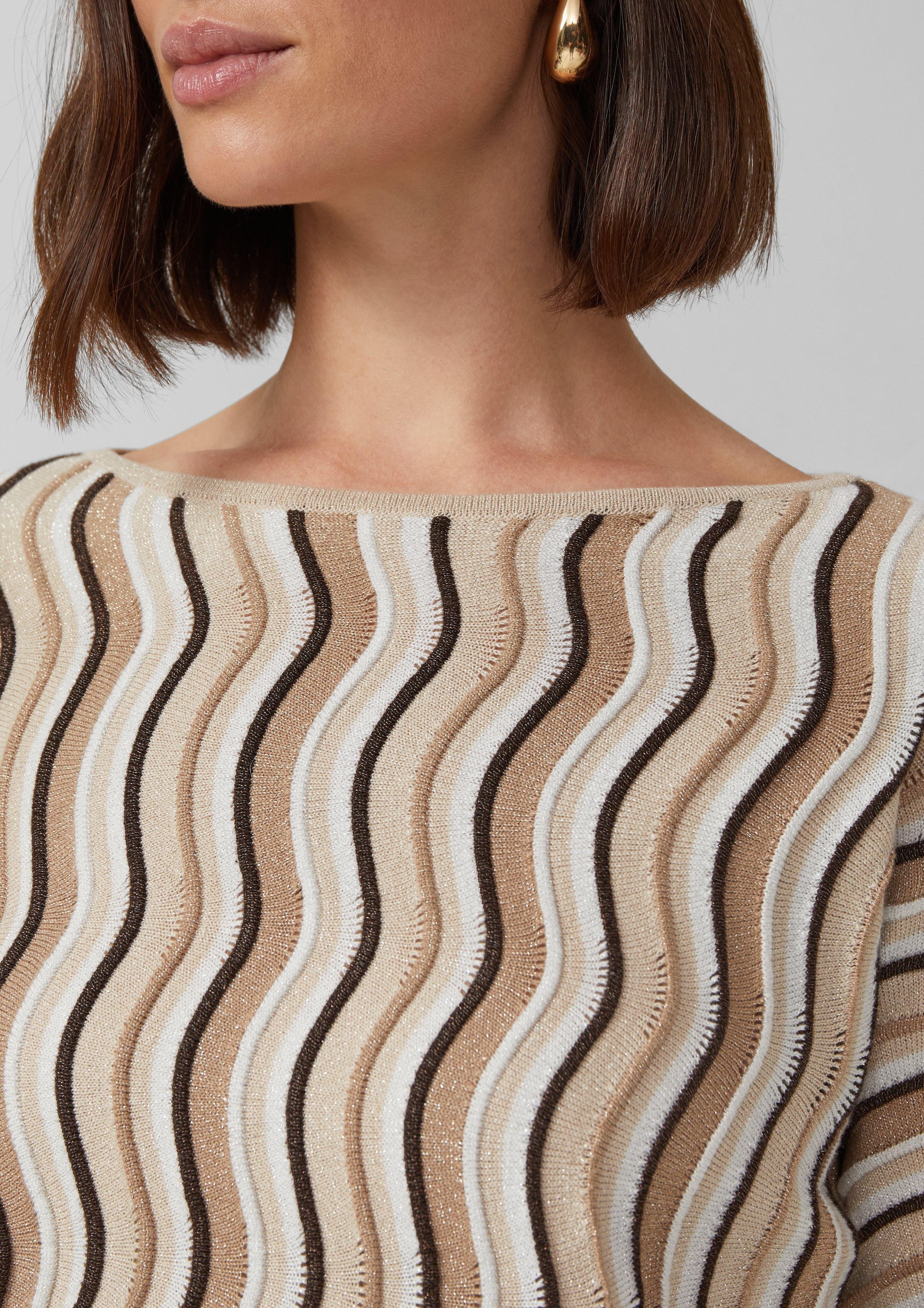 s.Oliver BLACK LABEL Strickpullover Leichter Feinstrick-Pullover günstig online kaufen