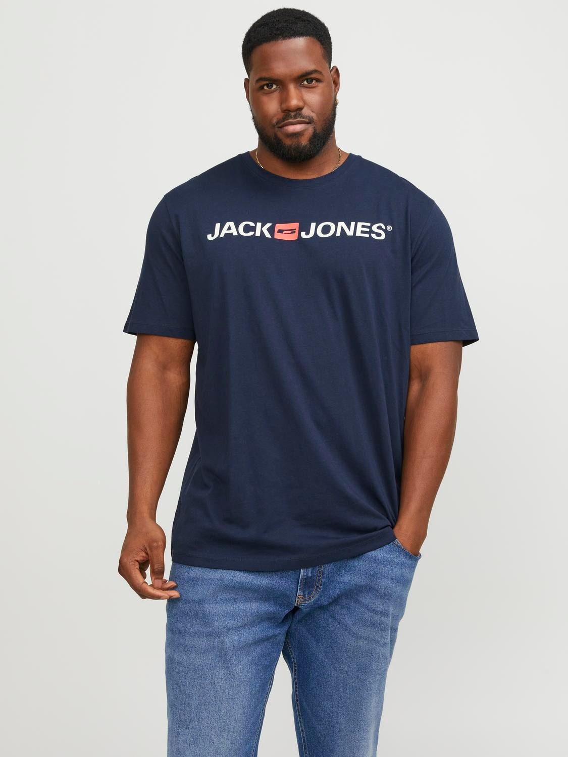 Jack & Jones T-Shirt Basic (Set) in tollen Farben bis 8XL