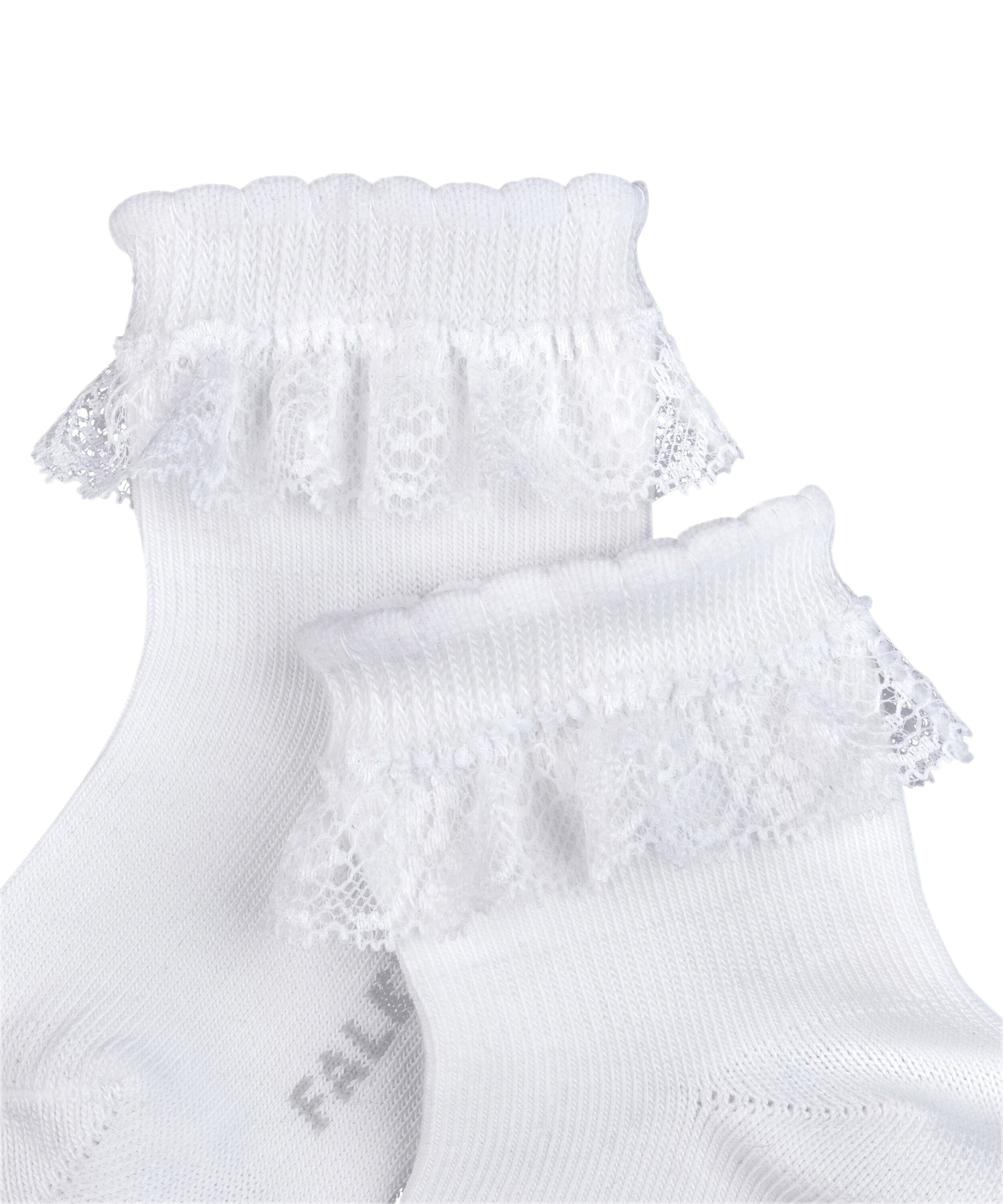 (2000) FALKE Romantic Lace Socken (1-Paar) white