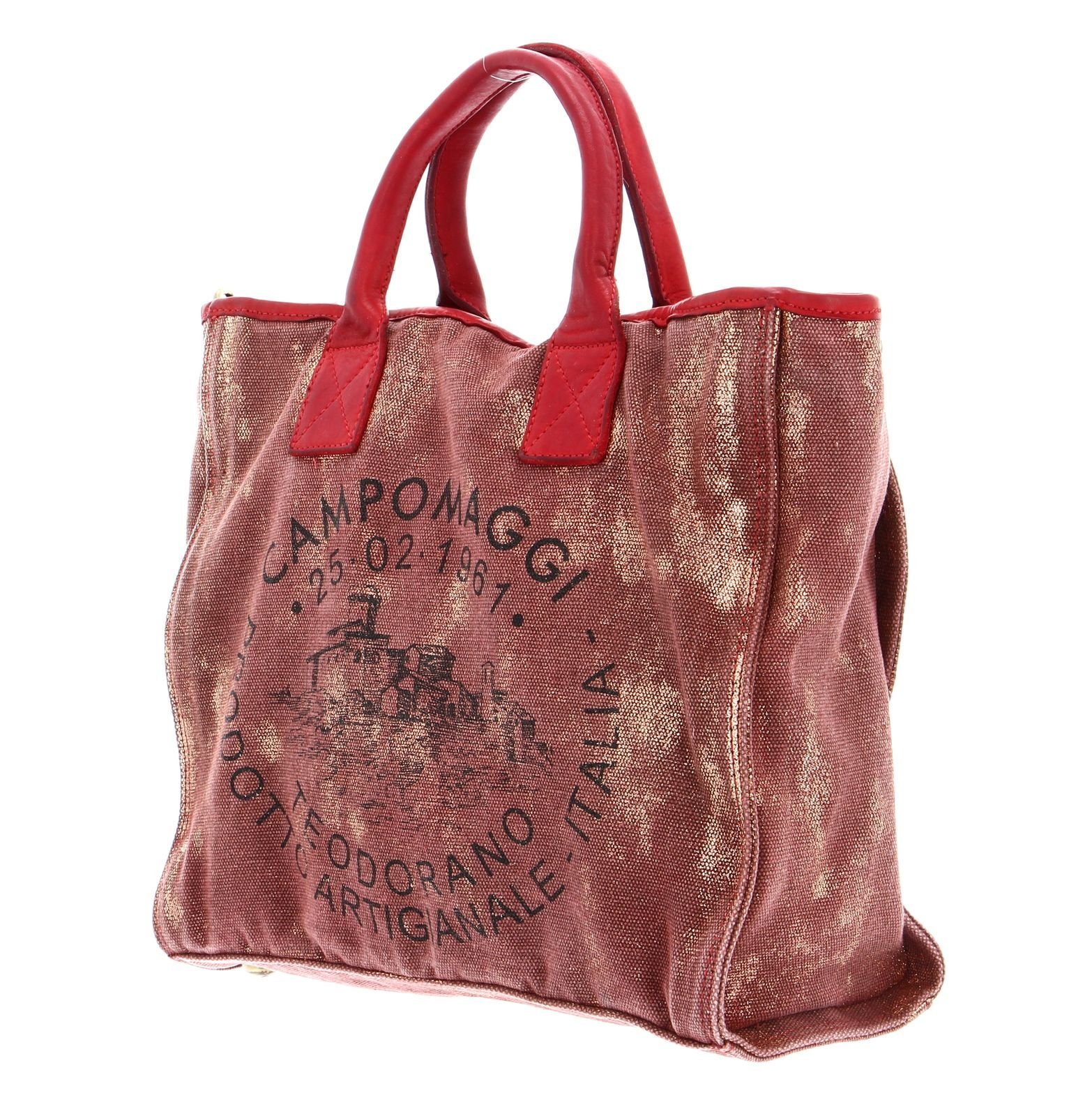 - Bronzo T St. / Campomaggi Rosso + Handtasche Nera