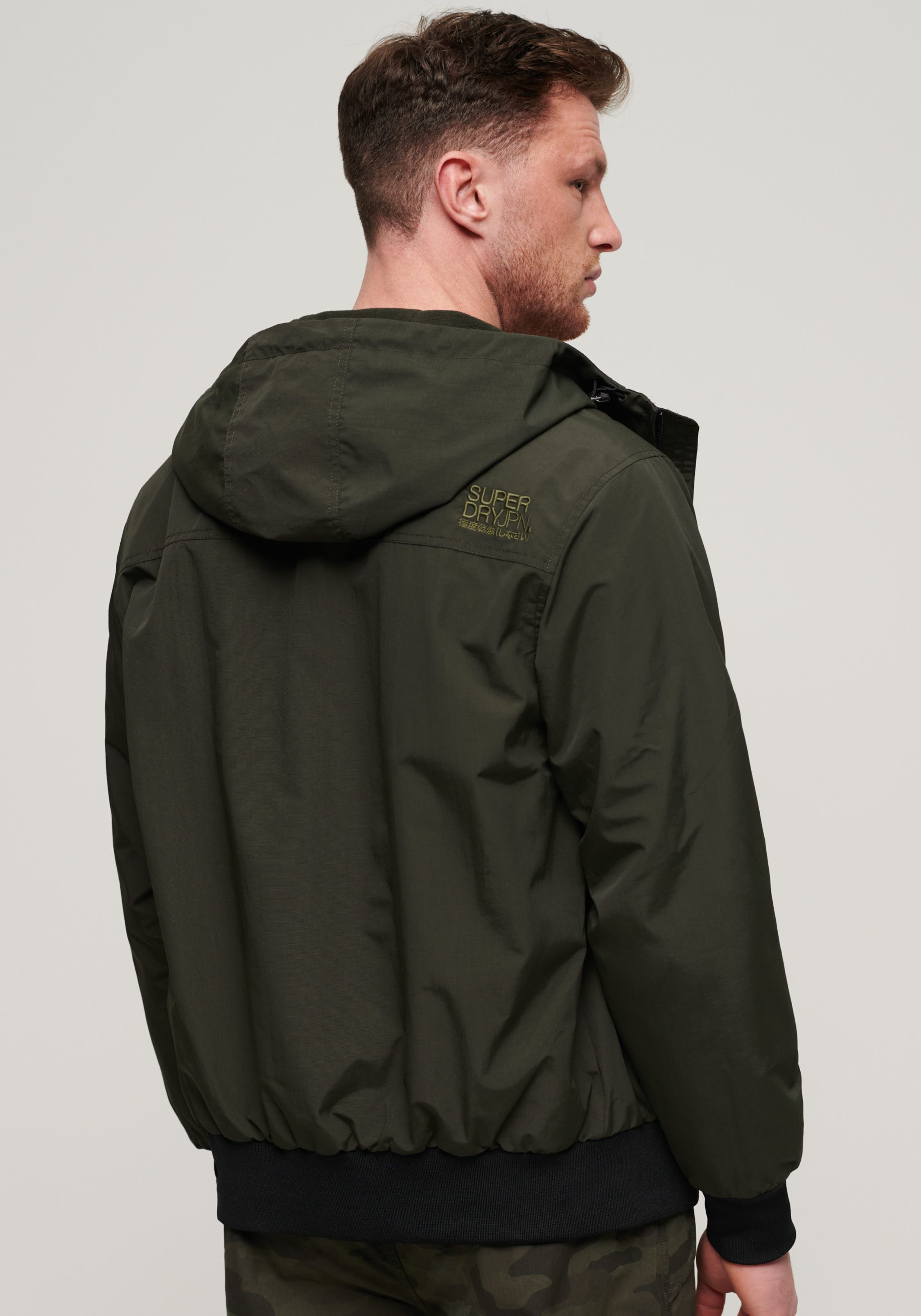 Superdry Bomberjacke SURPLUS NYLON HOODED BOMBER günstig online kaufen