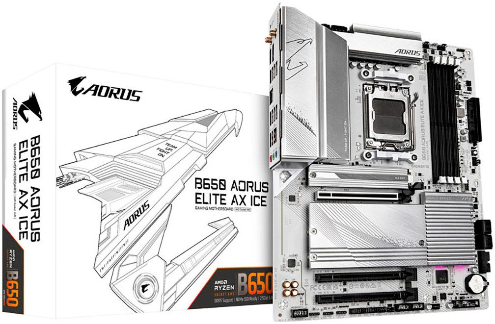 Gigabyte B650 AORUS ELITE AX ICE Mainboard
