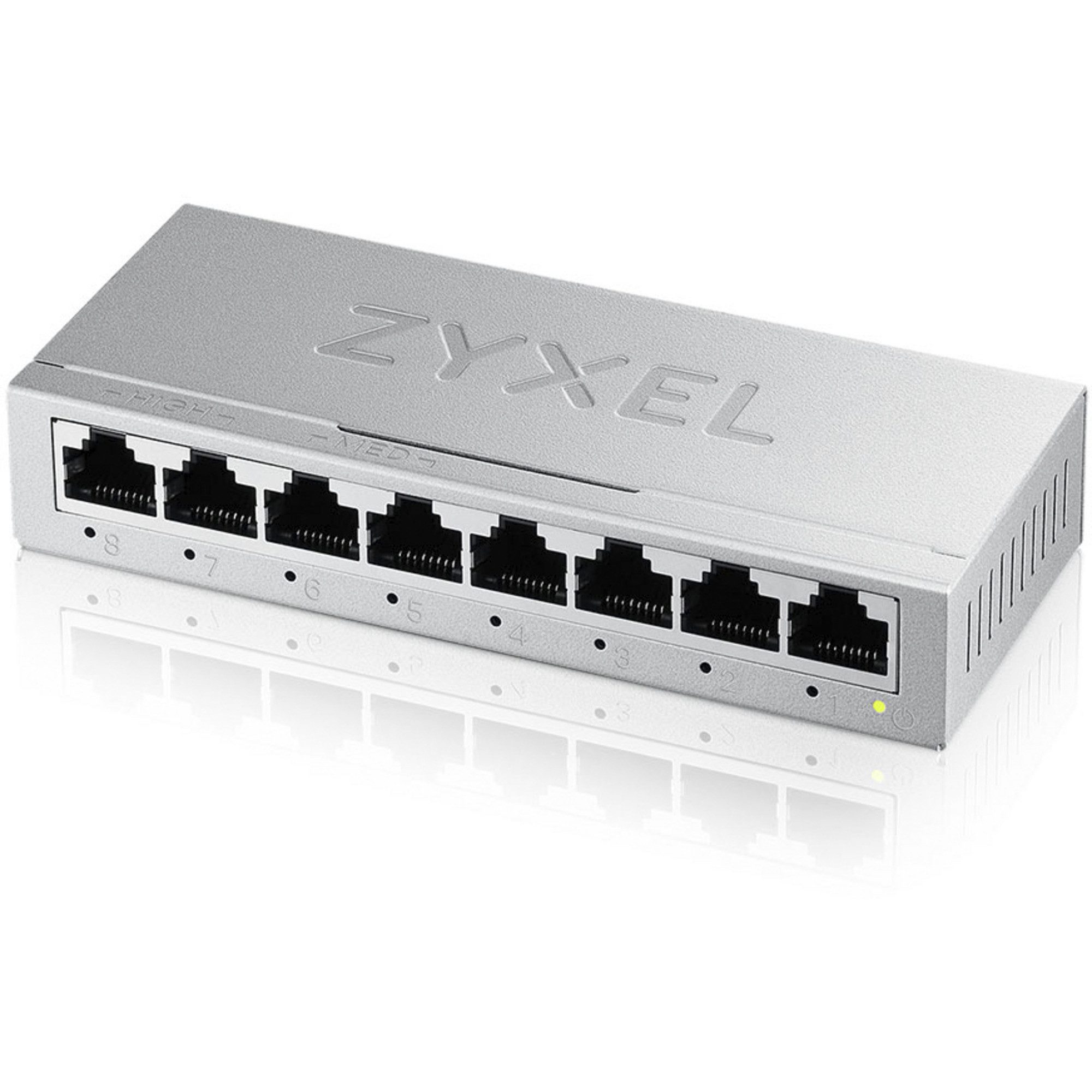 Zyxel Zyxel GS-108B V5, Switch, (8-Port Desktop Gigabit Netzwerk-Switch