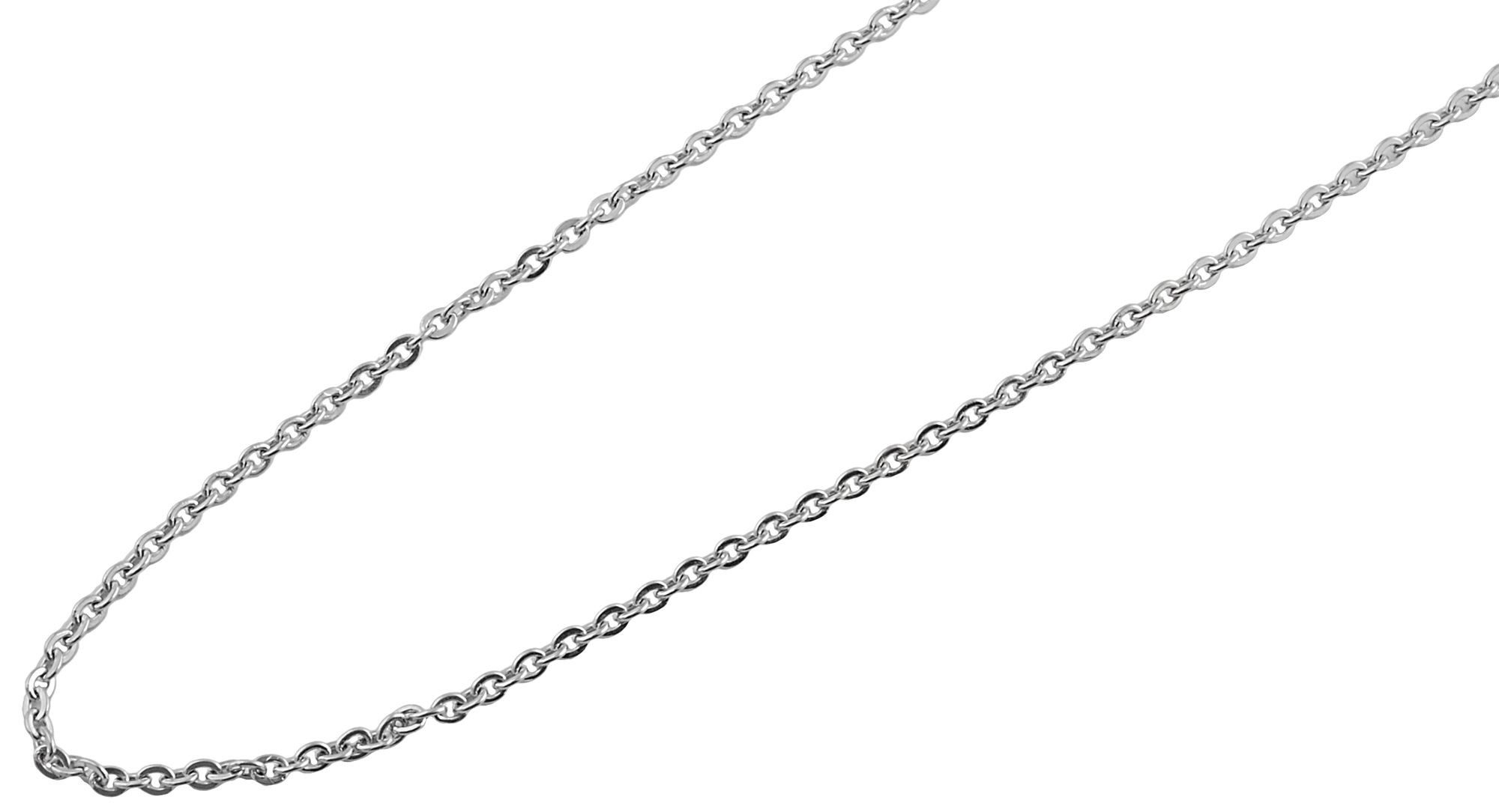 Kette ohne Anhänger Halskette – Ankerkette aus Edelstahl 45 cm