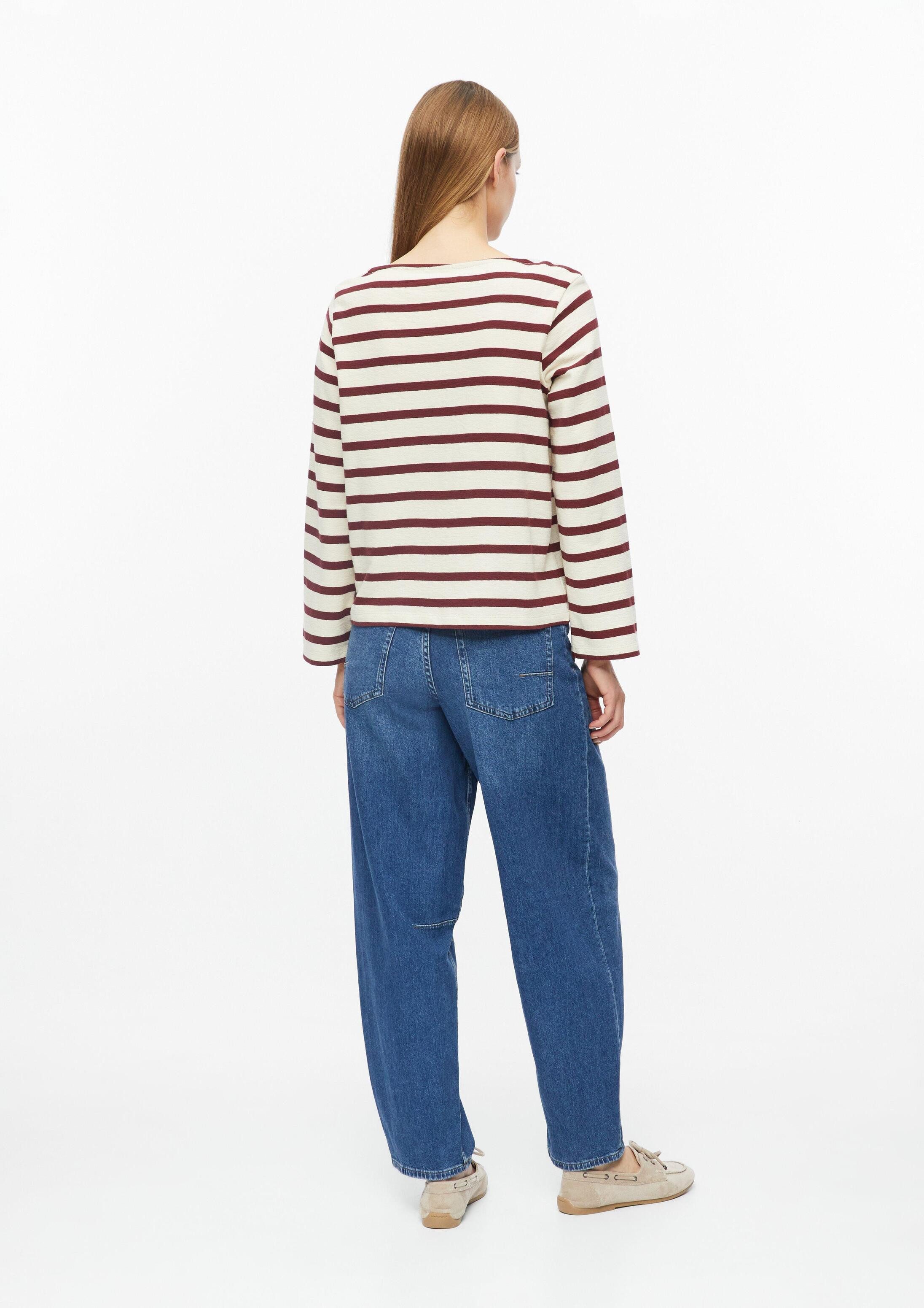 s.Oliver Sweatshirt Sweatshirt Leichtes Sweatshirt mit Streifen – Bild 3 von 5