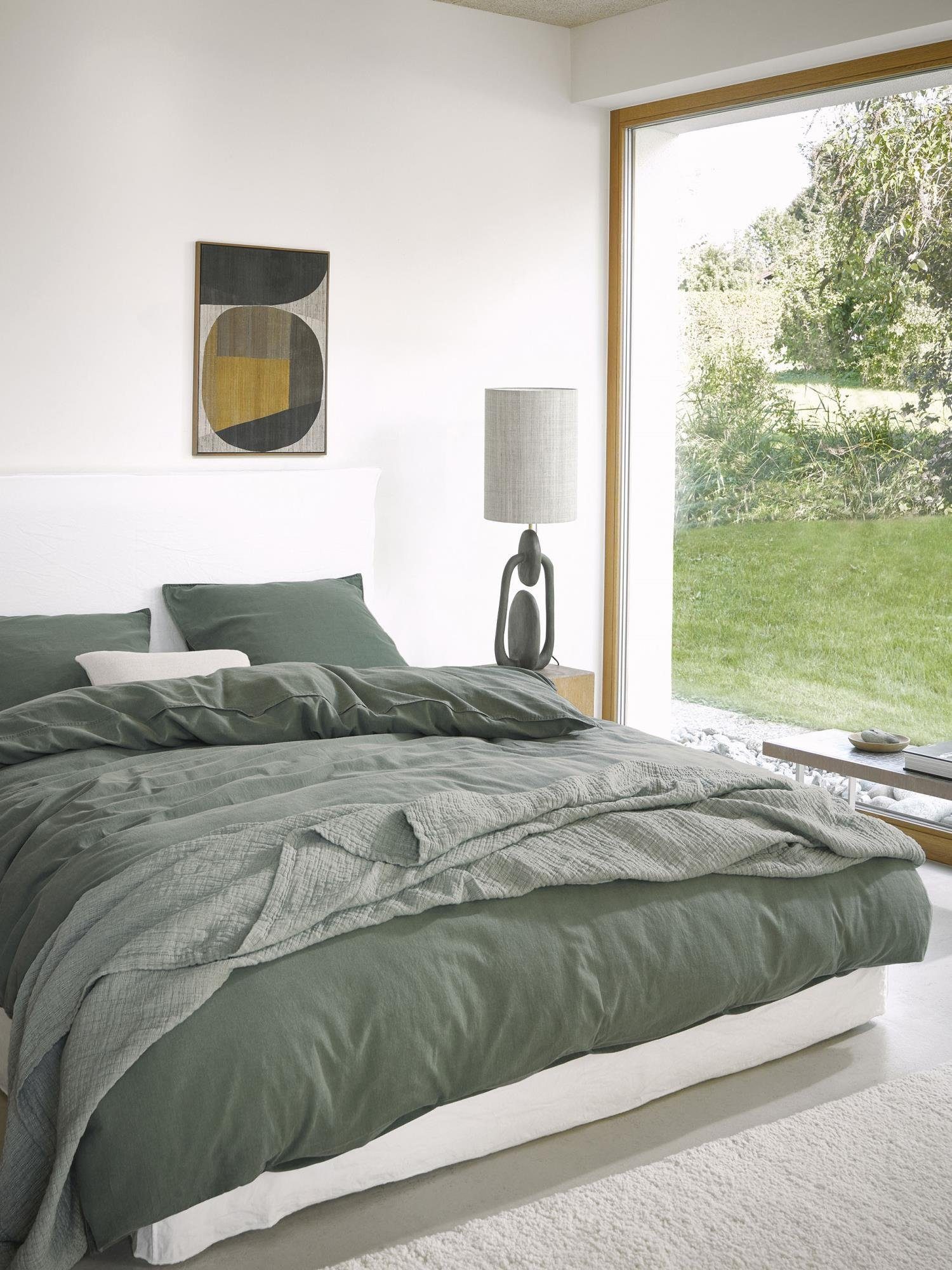 Marc O'Polo Home Bettwäsche Senja, Renforce, 2 teilig, unifarben günstig online kaufen
