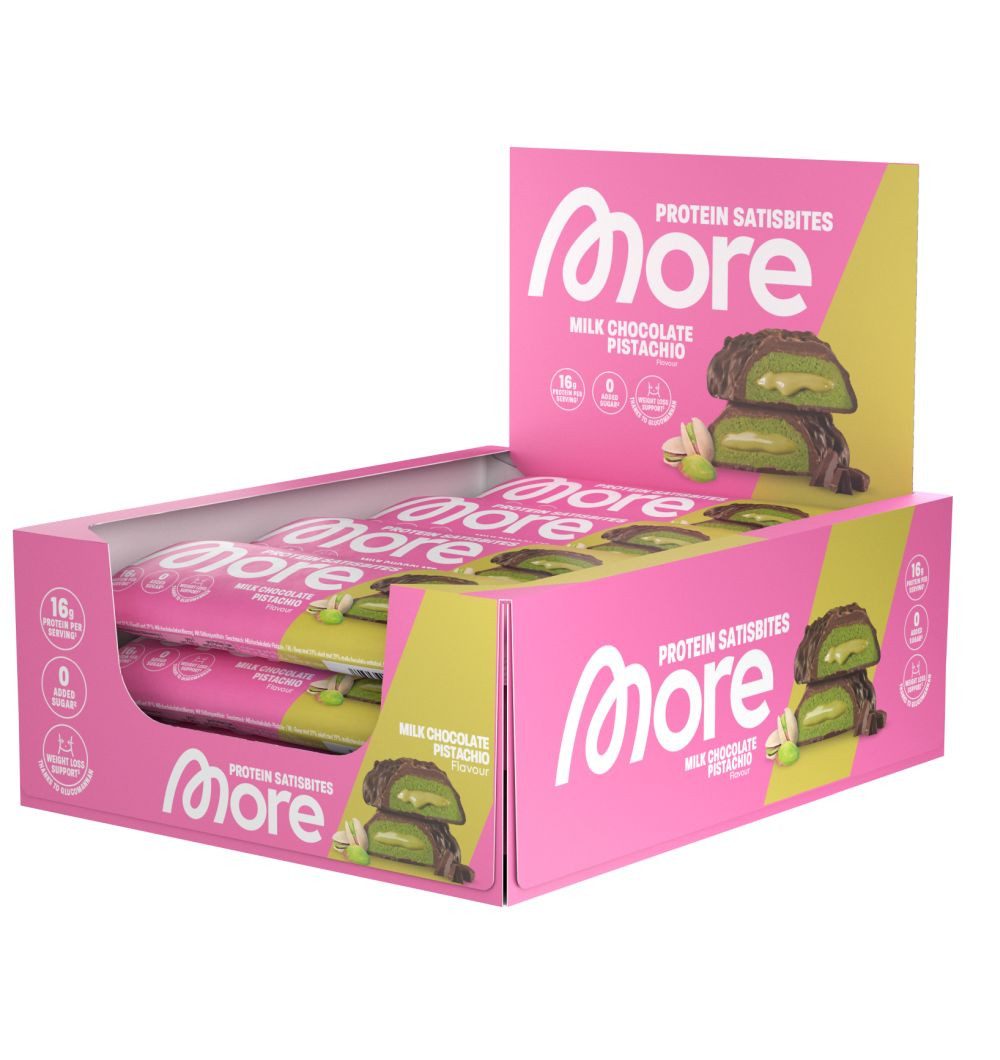 More Nutrition More Nutrition Protein Satisbites- 12 Riegel 2x25g Riegel