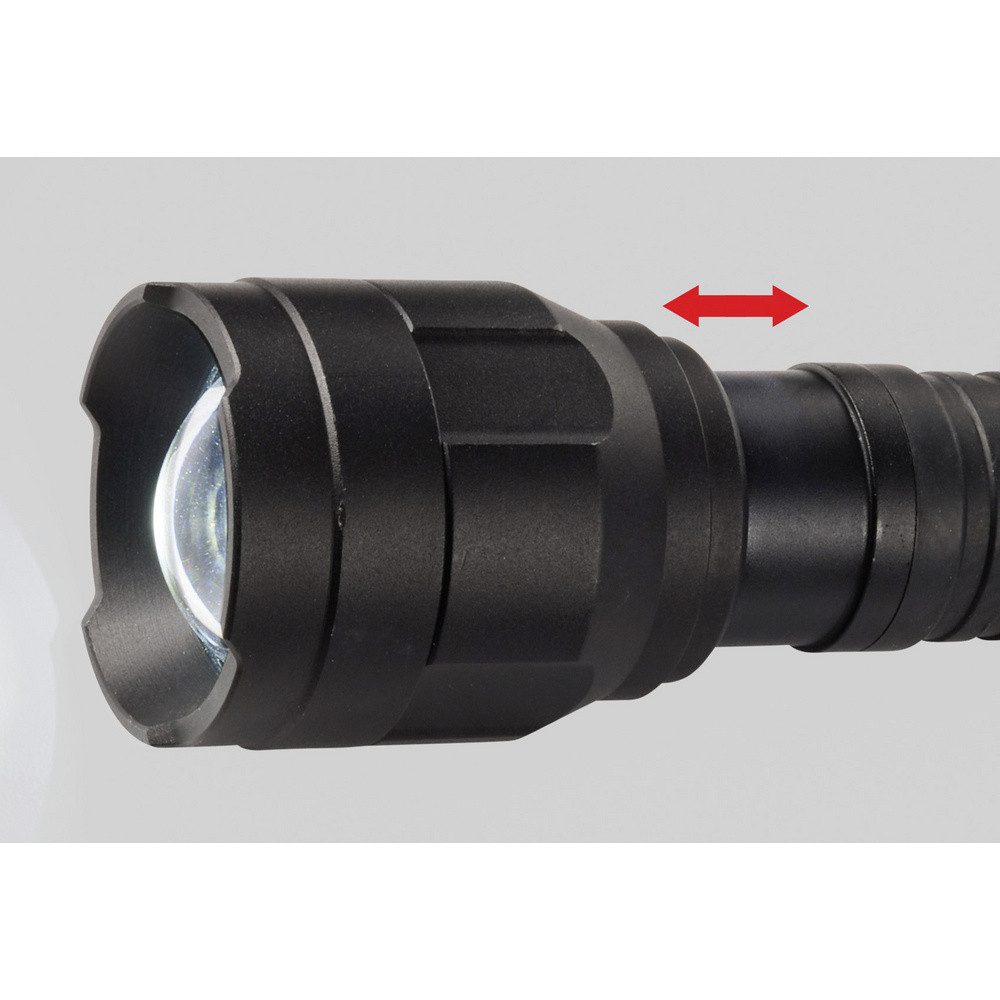 TOOLCRAFT Taschenlampe TOOLCRAFT TO-10153320 Taschenlampe Einstellbare Punktgröße, verstellb