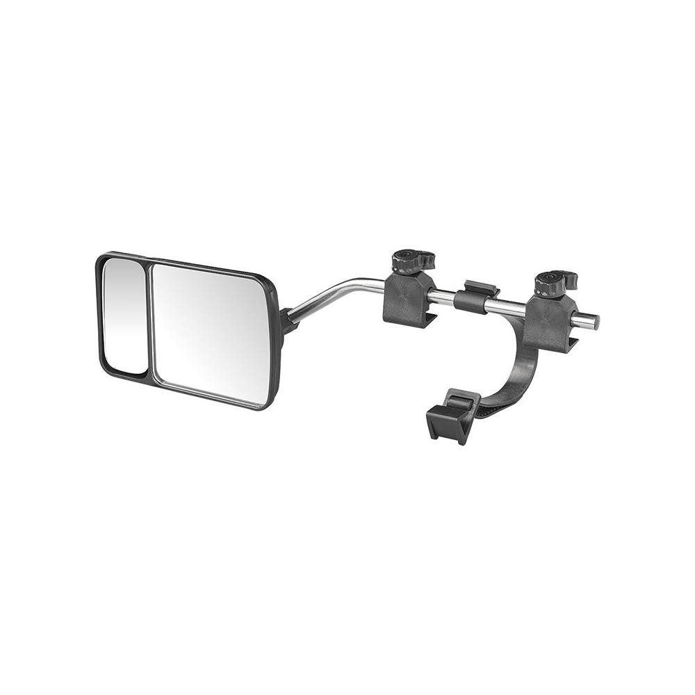 APT PKW-Anhänger Wohnwagen Spiegel mit Flachglas & Toter-Winkel-Spiegel – 440 x 110 mm, k.A.