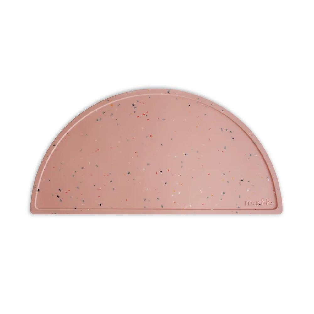 Mushie Platzset Pink Confetti Silikon