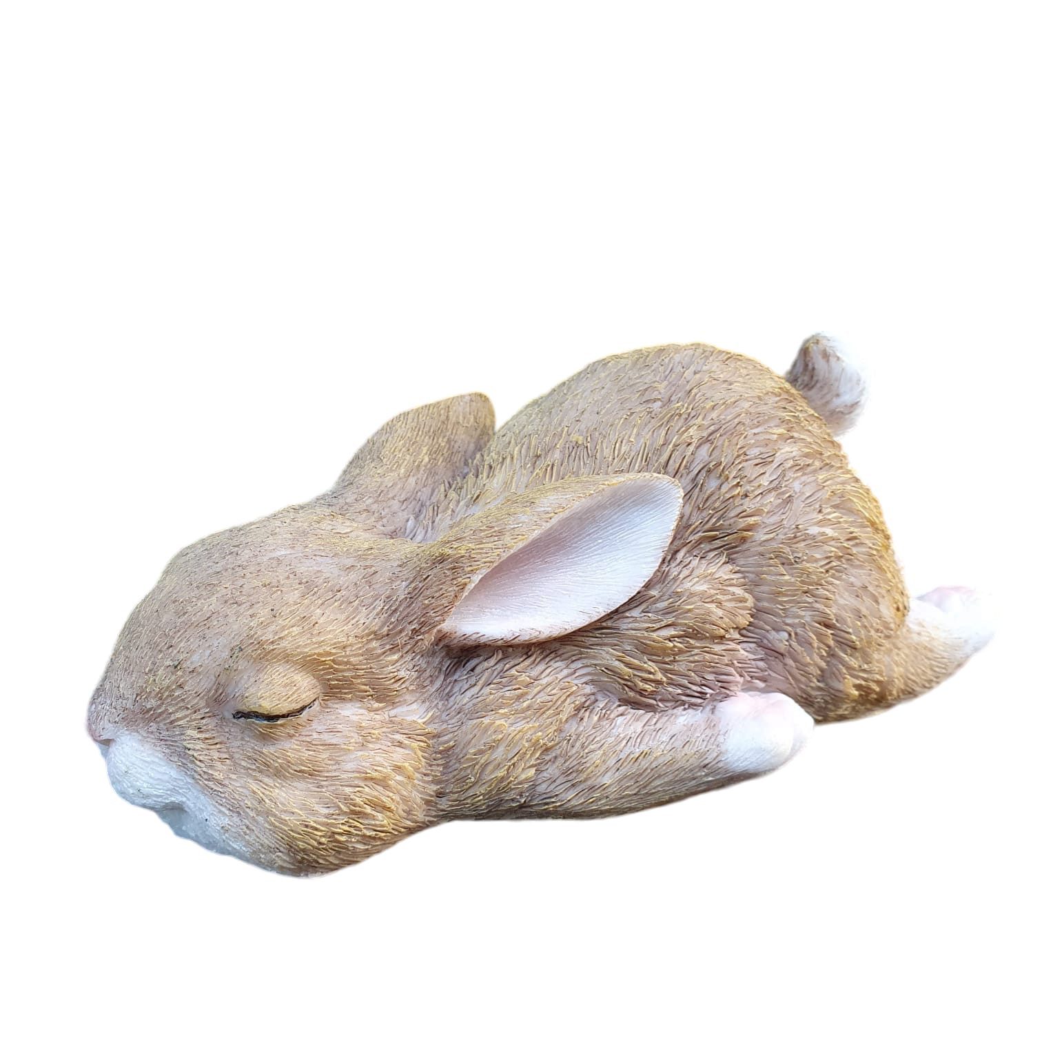 Aspinaworld Gartenfigur Hase Figur liegend 14 cm – für Pflanzschale