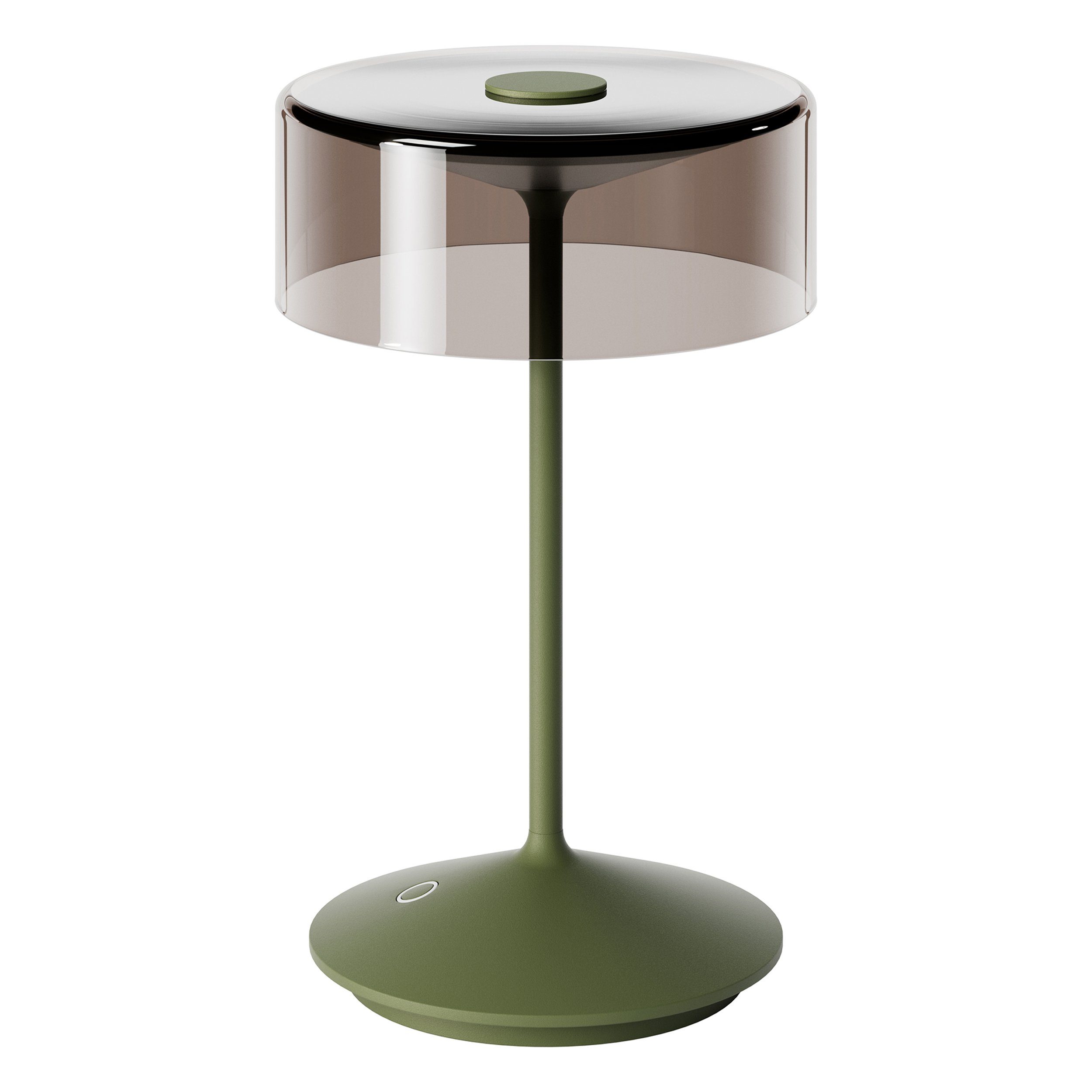 SIGOR LED Tischleuchte Akku-Glasleuchte NUMOTION tannengrün, Dimmbar, LED f günstig online kaufen