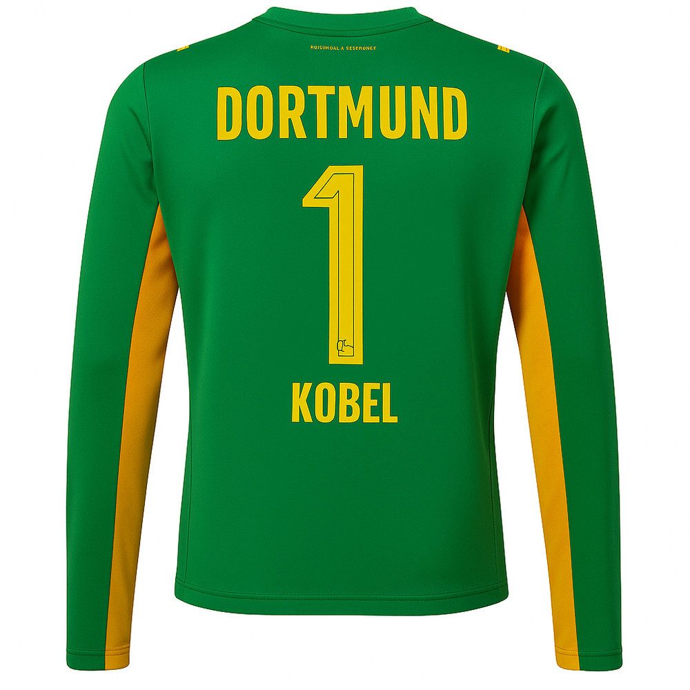 PUMA Fußballtrikot BVB Torwarttrikot mit Orginalbeflockung Kobel /1