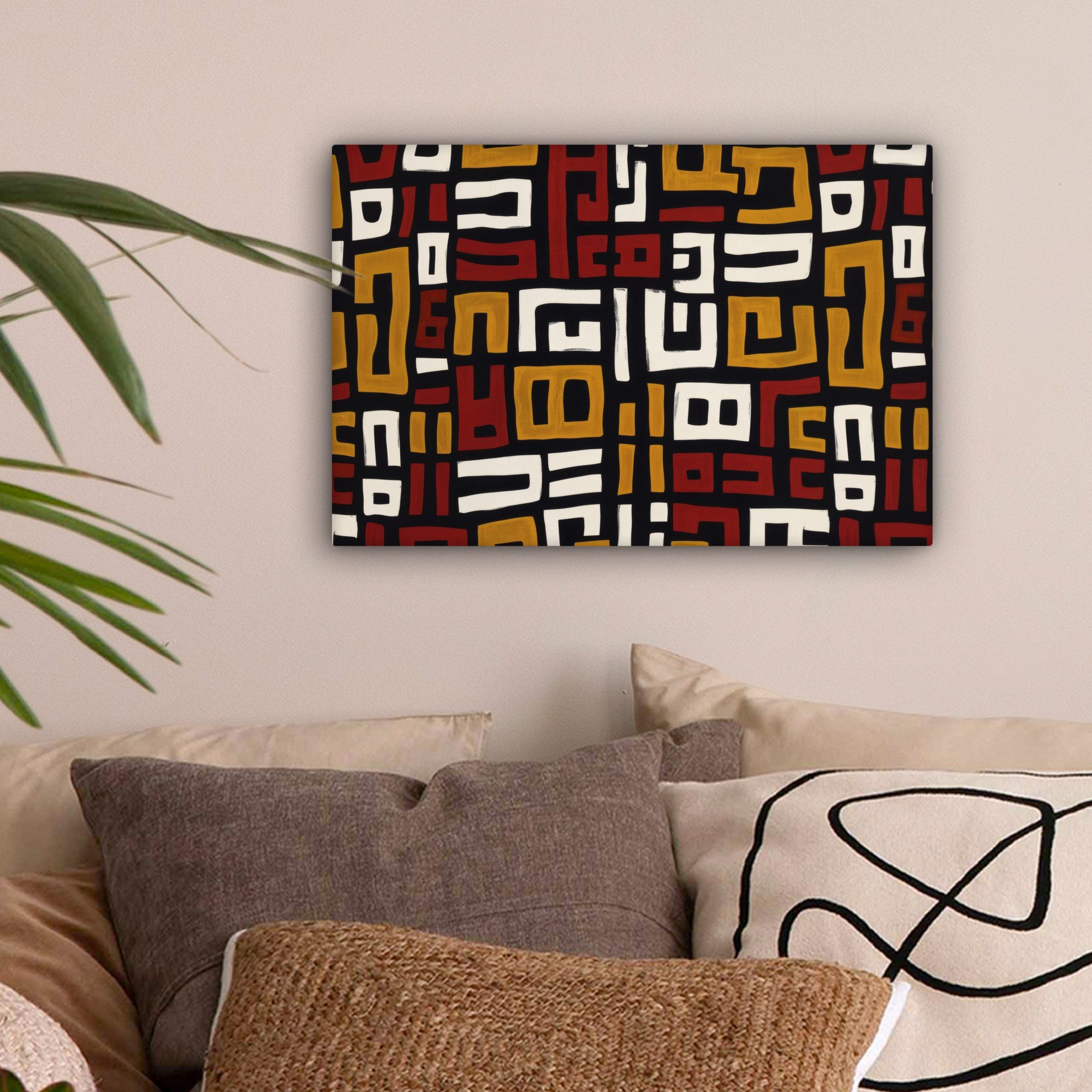 OneMillionCanvasses® Leinwandbild Abstrakt - Muster - günstig online kaufen