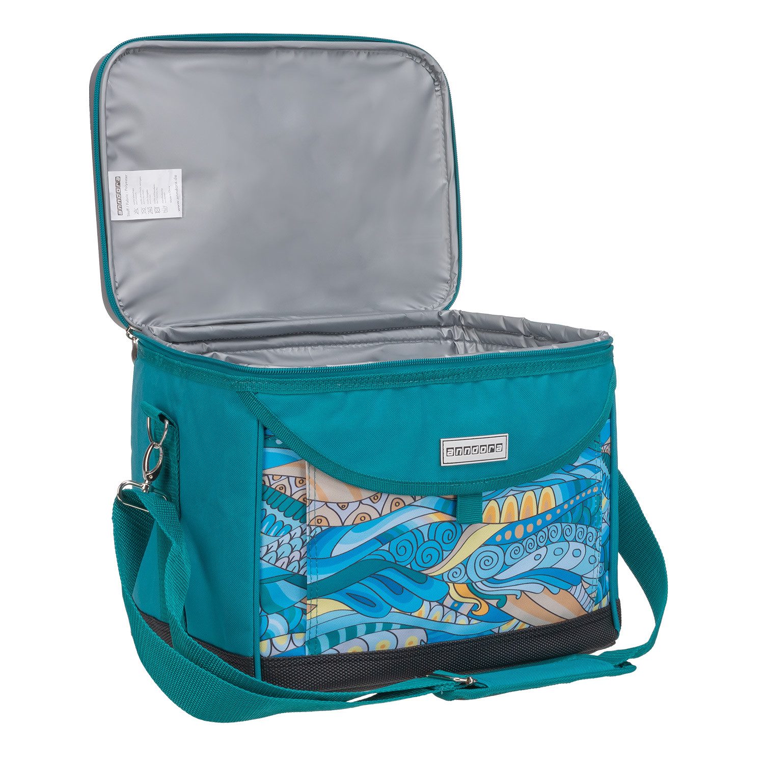 anndora Umhängetasche Kühltasche 22 Liter, abnehmbarer günstig online kaufen