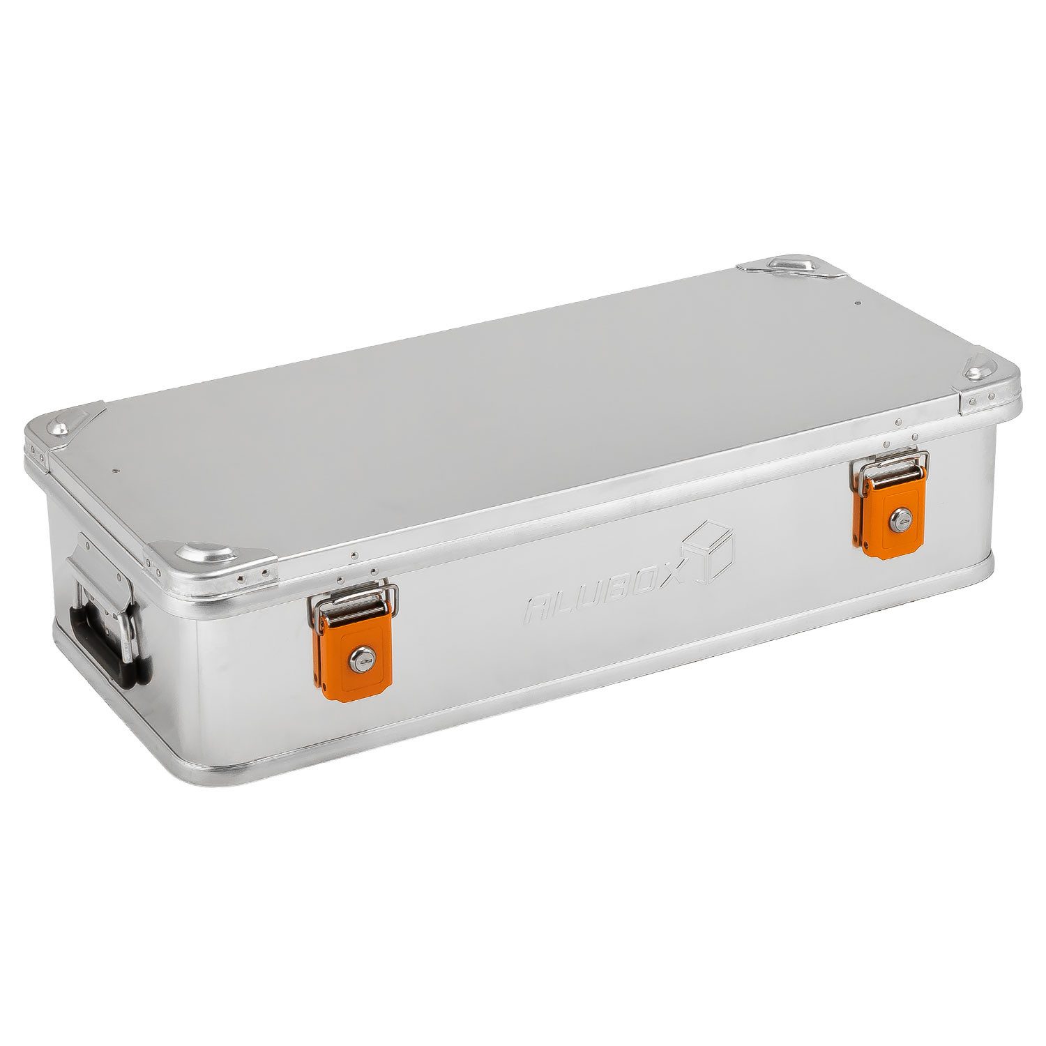 ALUBOX Хранилищаsbox Outdoor Transportkiste wasserdicht (45 Liter), silikonierte Innenfugen - wasserdichte Nieten