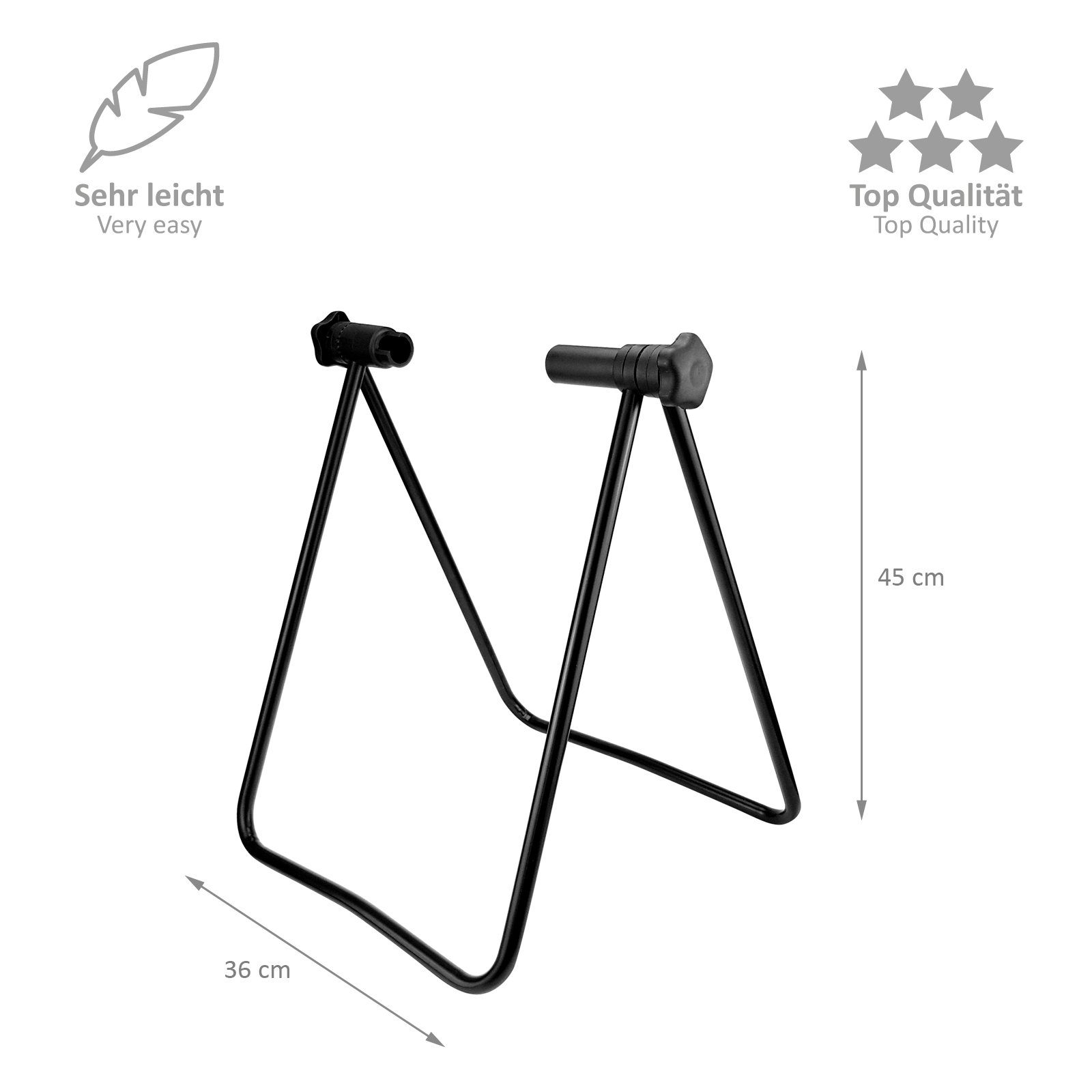 Wellgro Fahrradhalter 2x Hinterrad Fahrradständer günstig online kaufen