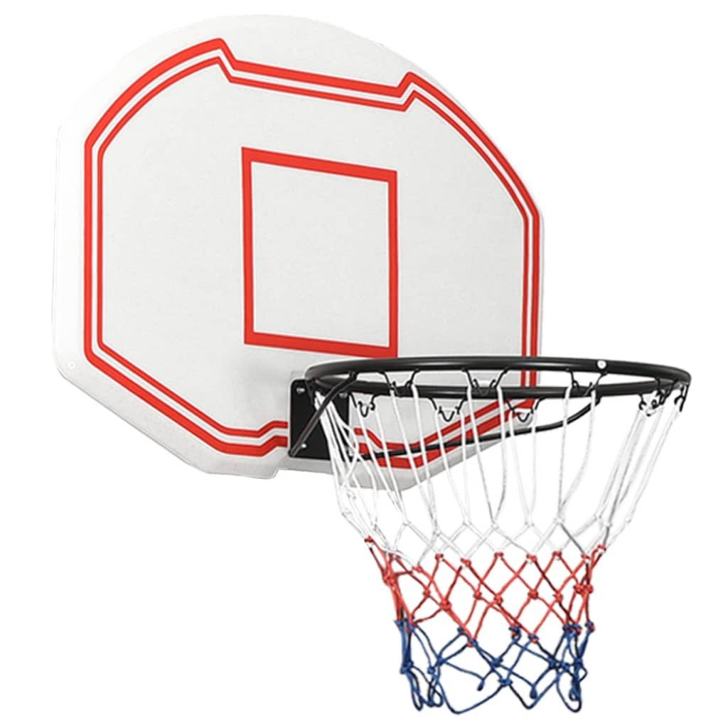 Basketballkorb Basketballkorb Weiß 90x60x2 cm Polyethylen