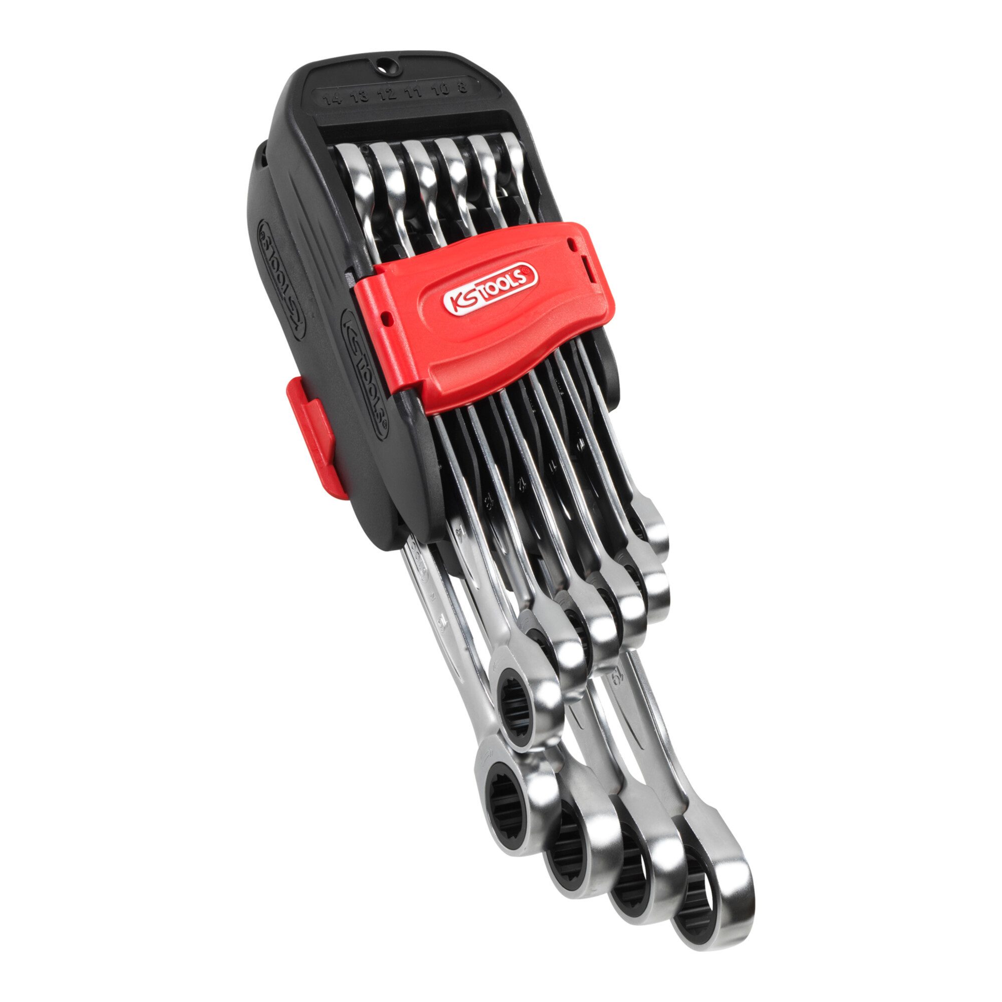 KS Tools Ratsche KS Tools GEARplus Ratschenringmaulschlüssel-Satz, 10-tlg.