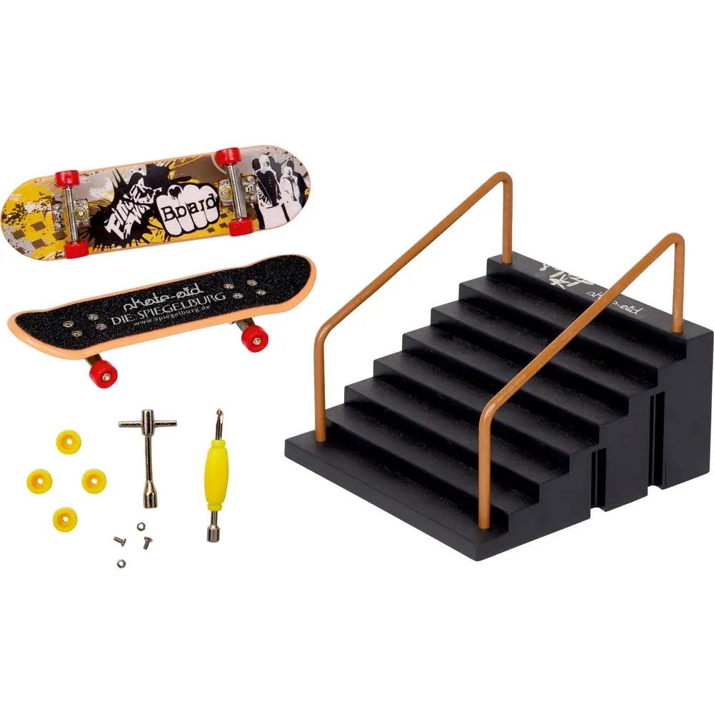 COPPENRATH DIE SPIEGELBURG Spiel Mini-Skateboard-Set Stairs - skate-aid