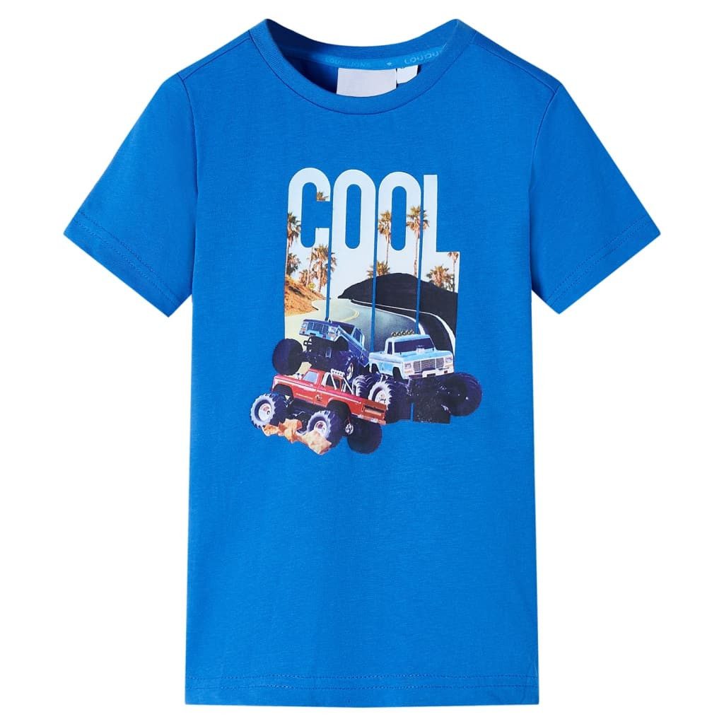 T-Shirt Kinder-T-Shirt Blau 128