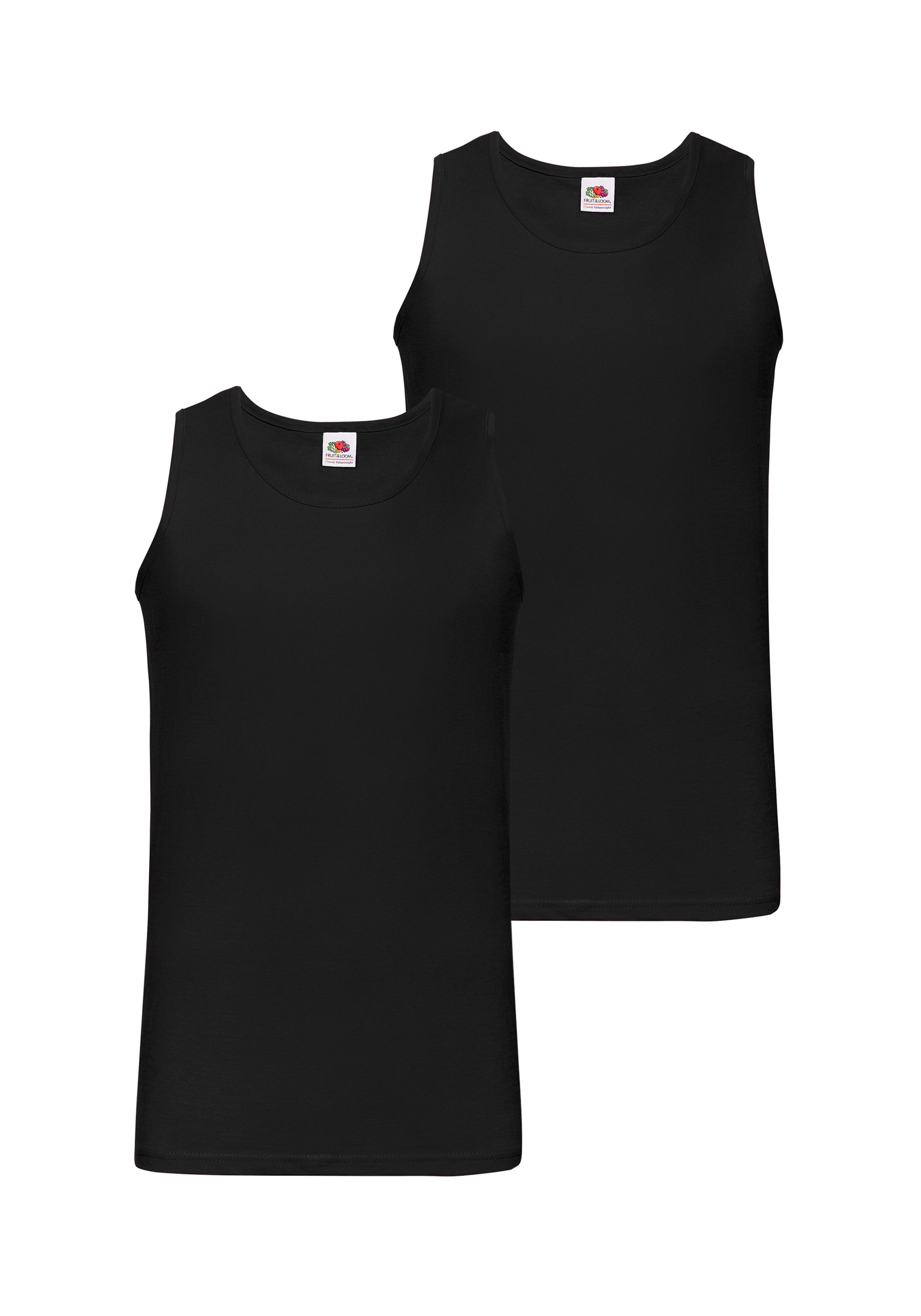 Fruit of the Loom Tanktop (Packung, 2-tlg) aus reiner Baumwolle günstig online kaufen