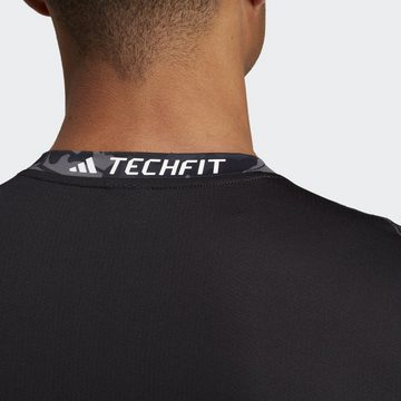 adidas Performance Funktionsshirt TECHFIT ALLOVER PRINT TRAINING T-SHIRT