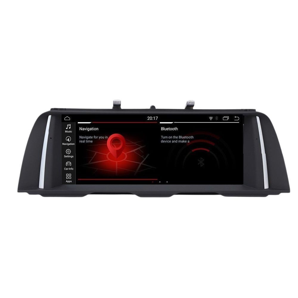 GABITECH 10.2" Android 13 Autoradio Navi Carplay für BMW F10 F11 CIC 2009-2012 Autoradio (FM / AM-Radio, RDS, DAB+ Optional, 4GB RAM, 64GB ROM Octa-Core Qualcomm)