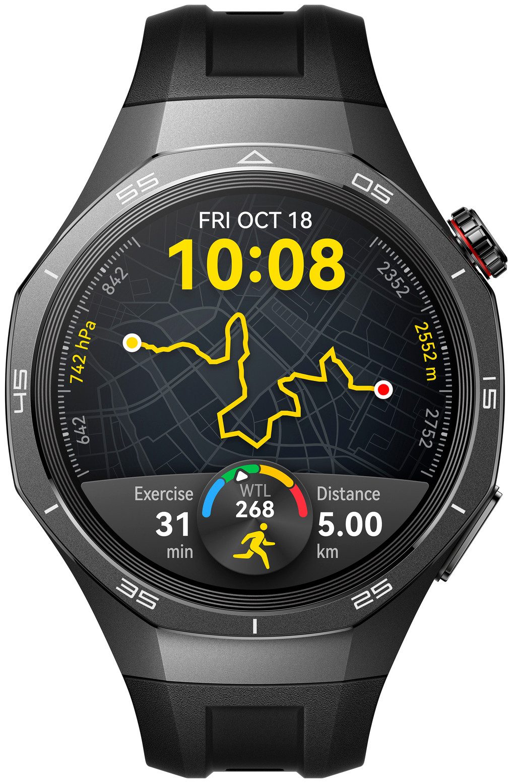 Huawei Watch GT5 PRO 46MM Smartwatch (Harmony OS) grau