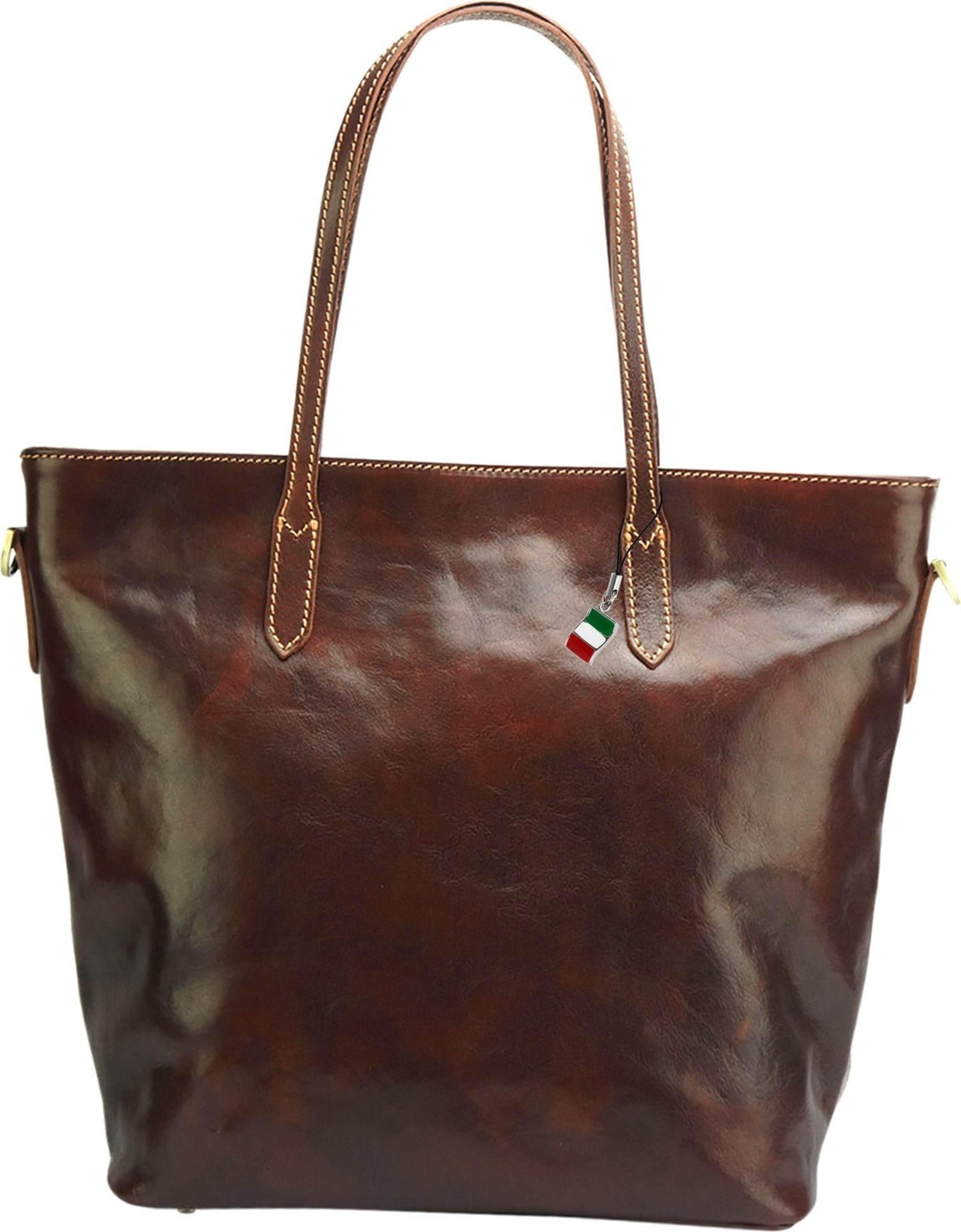 Shopper Florence Echtleder Schultertasche Damen