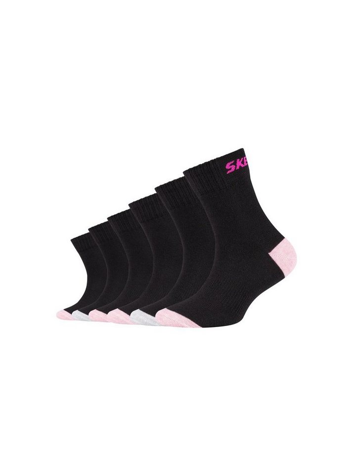 Skechers Socken Socken 6er Pack, Mit feuchtigkeitsregulierender  Netzbelüftung