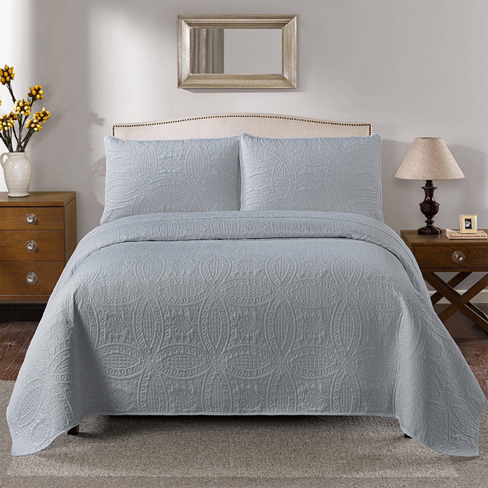 STILVORA Tagesdecke Bettüberwurf Gesteppt Wohndecke,Weiche,Musteroberfläche günstig online kaufen