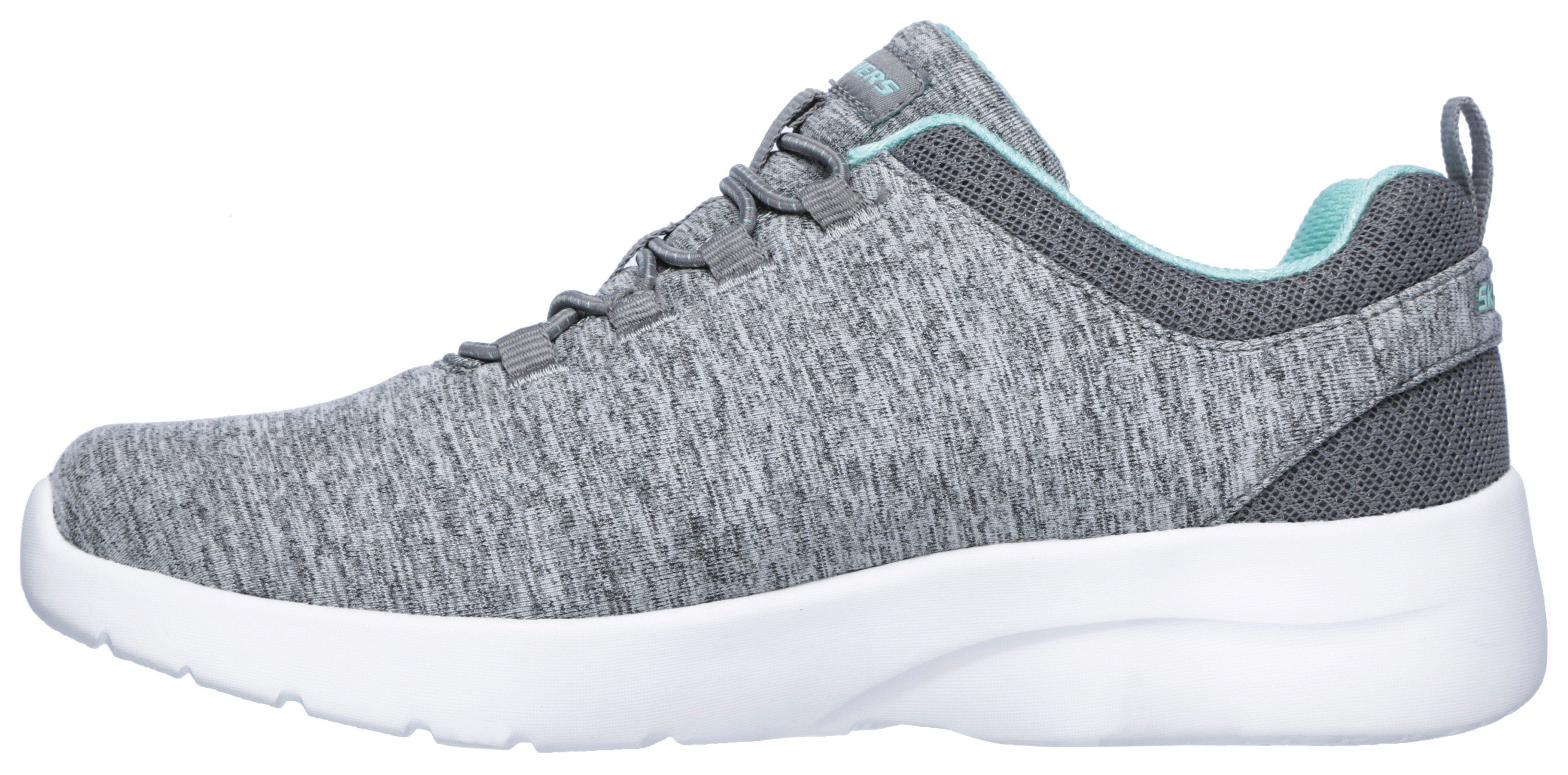 2.0-IN für A grau-mint FLASH Slip-On Skechers DYNAMIGHT Maschinenwäsche geeignet Sneaker