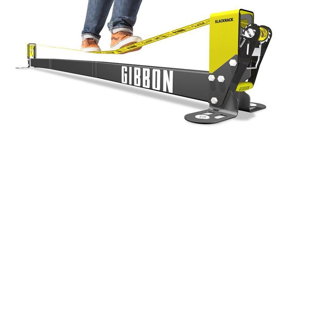 Gibbon Slackline Slackrack Classic, Mobiles Gestell für drinnen und draußen