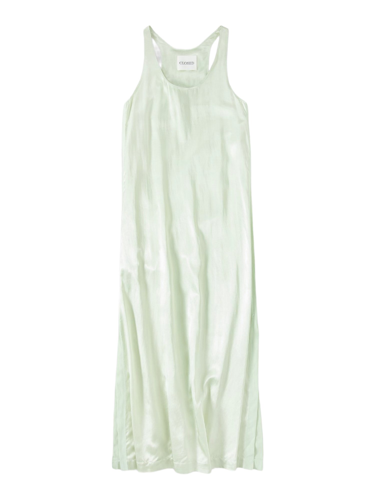 CLOSED Maxikleid Satinkleid - Slim Fit