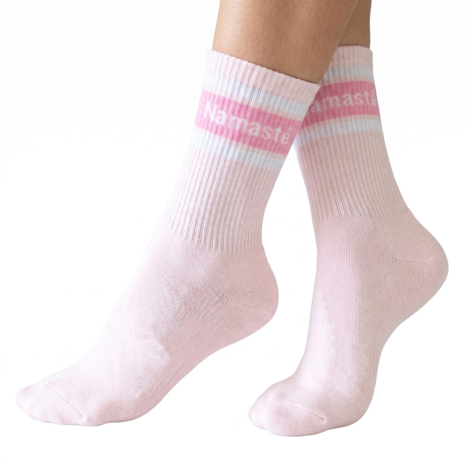 Sportsocken Socken mit Yoga Motiv: Namasté