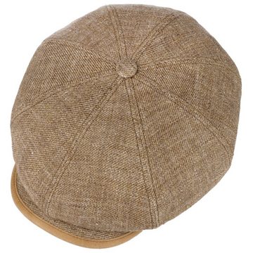 Stetson Flat Cap (1-St) Schirmmütze mit Schirm, Made in Germany