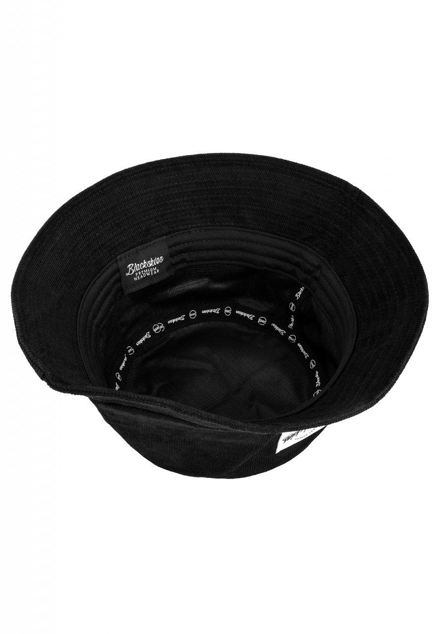 Blackskies Ebony Kord Sonnenhut Bucket Hat