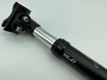 XLC Sattelstütze, XLC Comp Fahrrad gefedert Kerzensattelstütze Alu Ø 29,0mm Schwarz