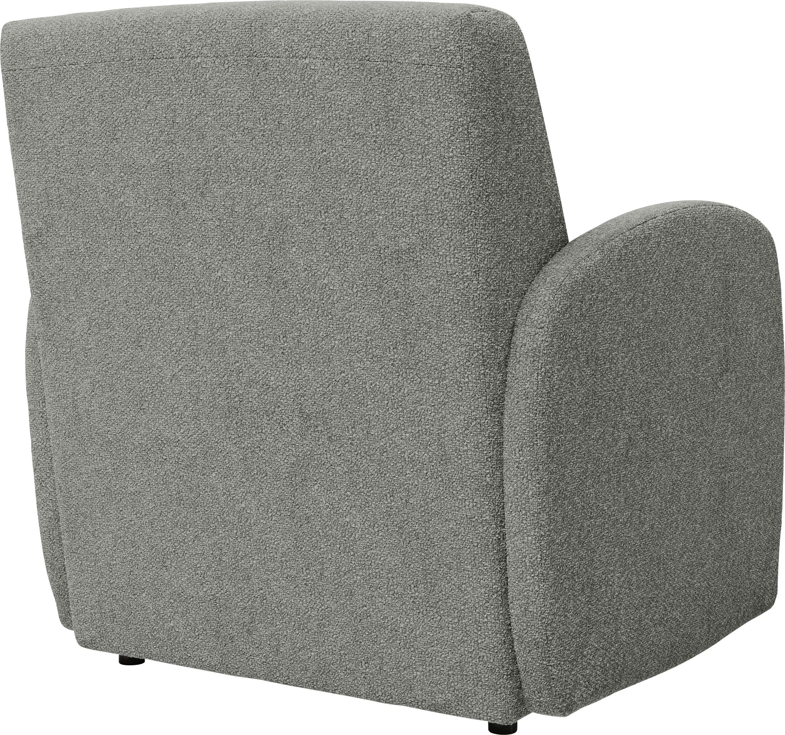 teilweise in auch Stoff Aurelie, recyceltem Sessel erhältlich, Design stilvollem Leonique in