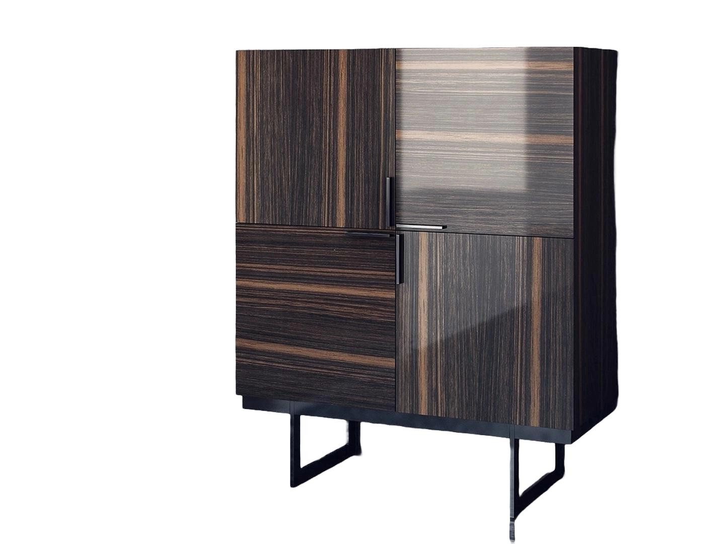 Xlmoebel Kommode Elegantes Holzsideboard für modernes Esszimmer mit Stauraum (Kommode, 1 St., Kommode), Hergestellt in Europa