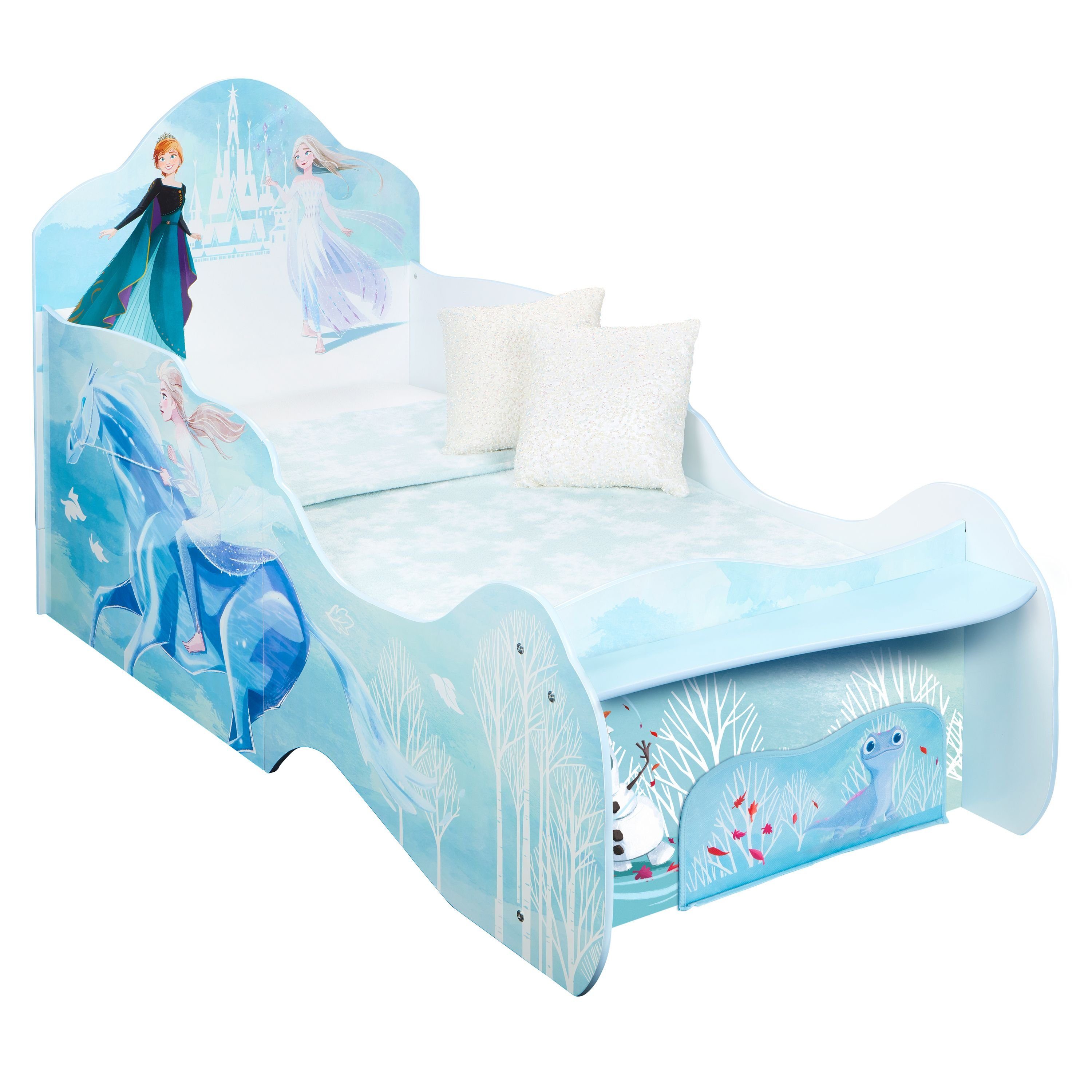 Moose Toys Bett Kinderbett Disney Die Eiskönigin inkl. Stoffschublade + Rost