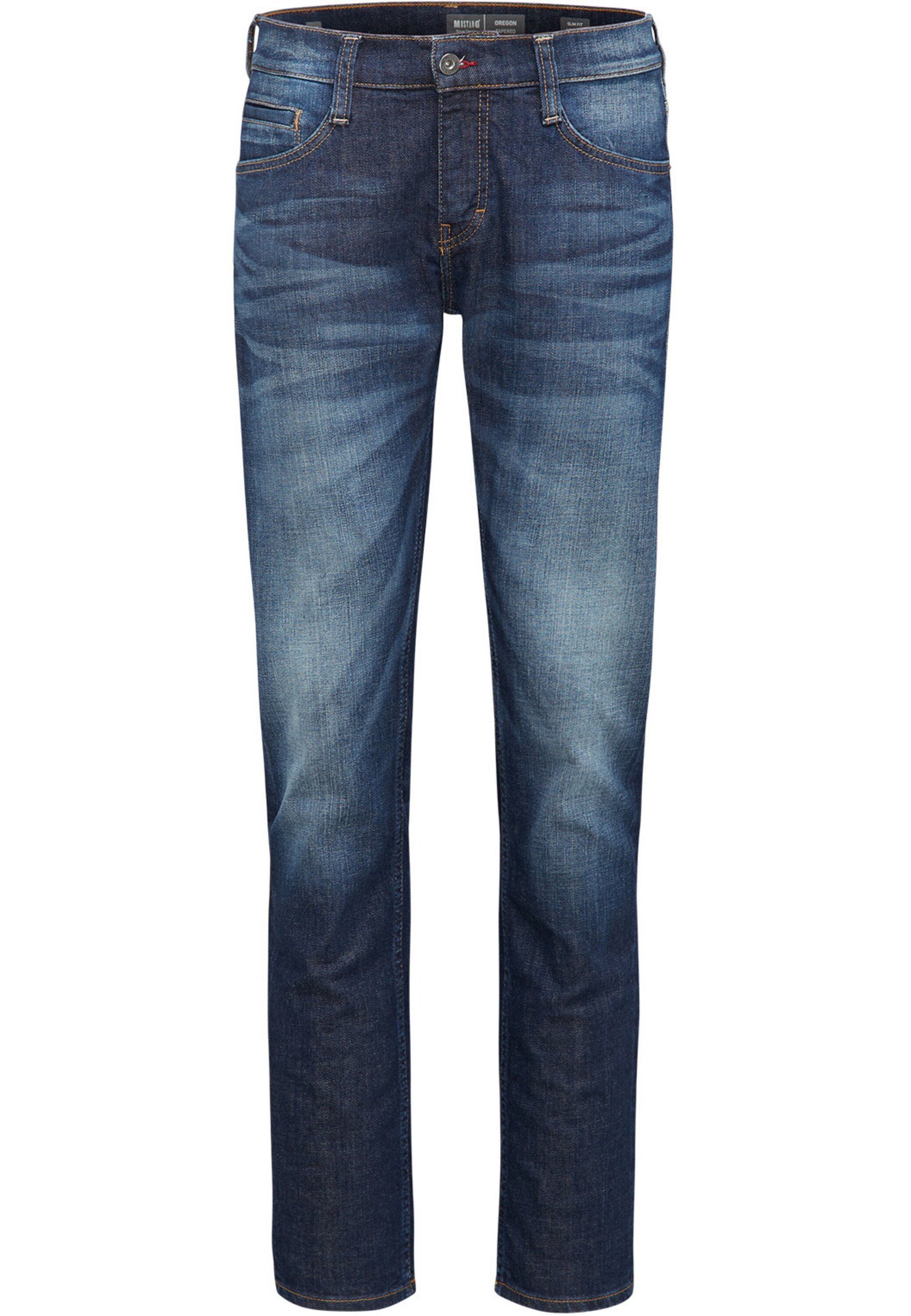 MUSTANG Slim-fit-Jeans Oregon (1-tlg) blau-593
