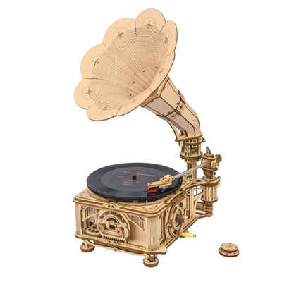 ROKR 3D-Puzzle Classical Gramophone, 424 Puzzleteile