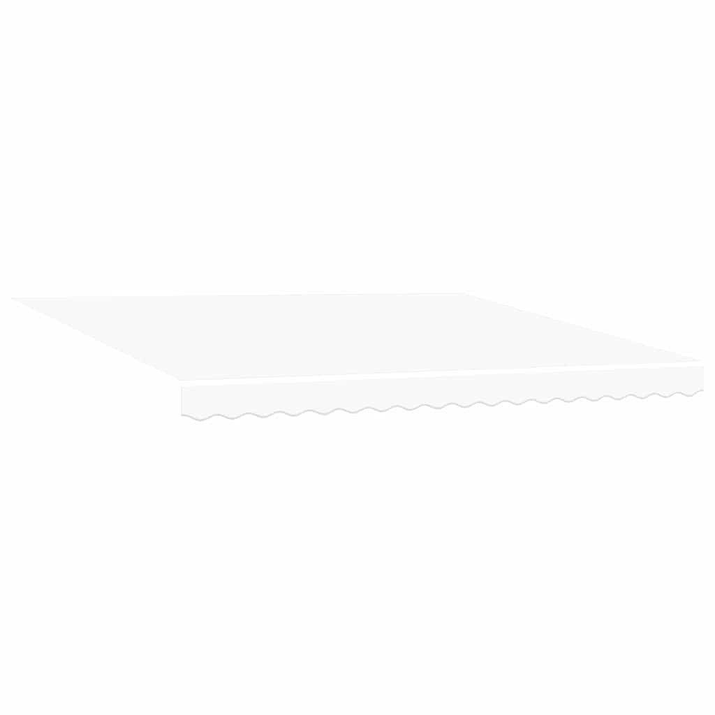 Markise Markisenersatzstoff Weiß 380 x 295 cm Polyester