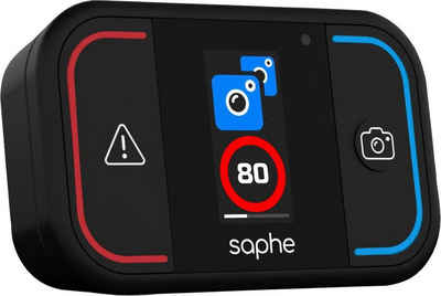 Saphe Saphe Drive Mini Verkehrsalarm (integriertes Display, Verbindung mit Smartphone via Bluetooth)