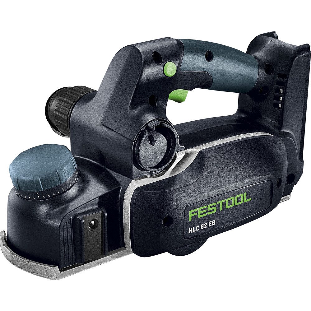 FESTOOL Elektrohobel Festool HLC 82 EB-Basic-Set Akku-Hobel Hobel-Breite: 82 mm 18 V Fal